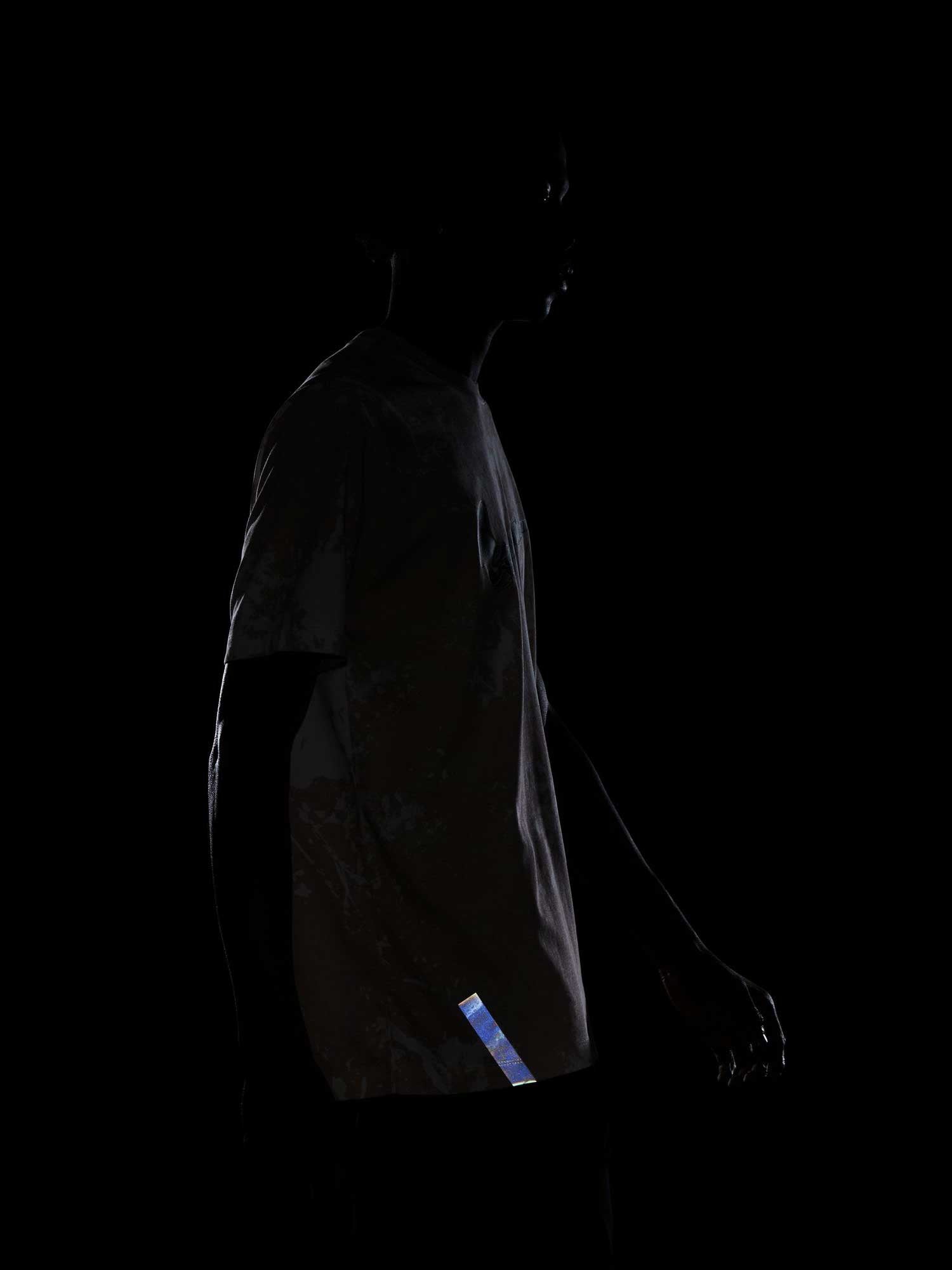 NIKE Тениска M NK DF RUN DIVISN AOP