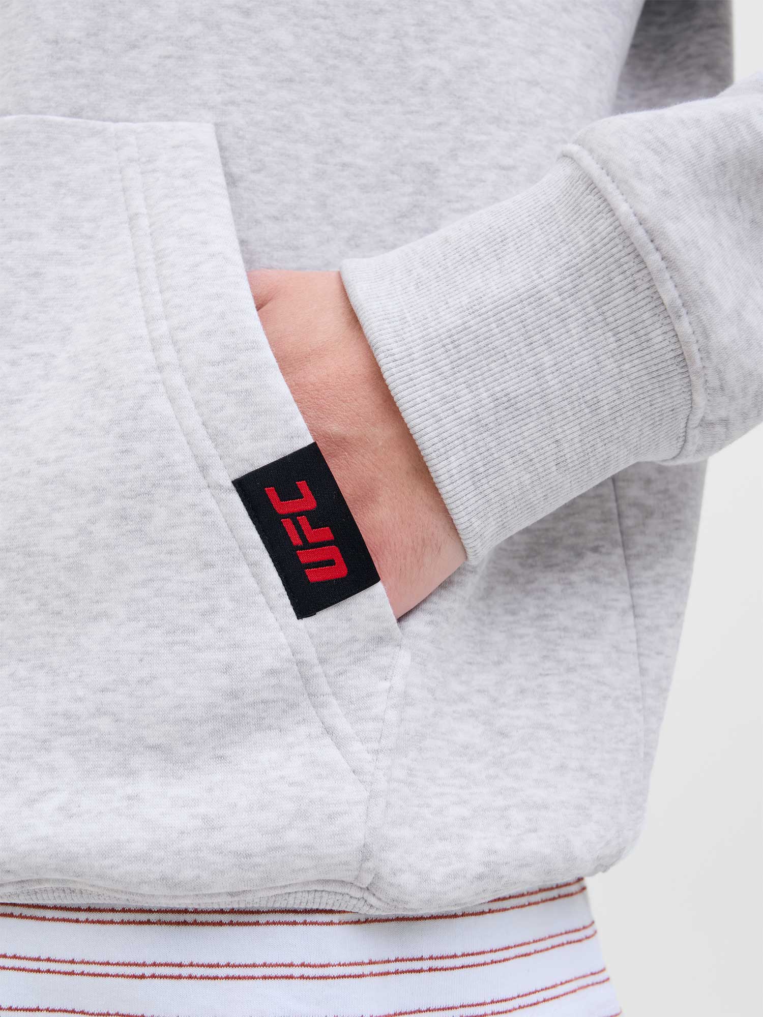 JACK & JONES Суитшърт JCOUFC SWEAT HOOD STYD
