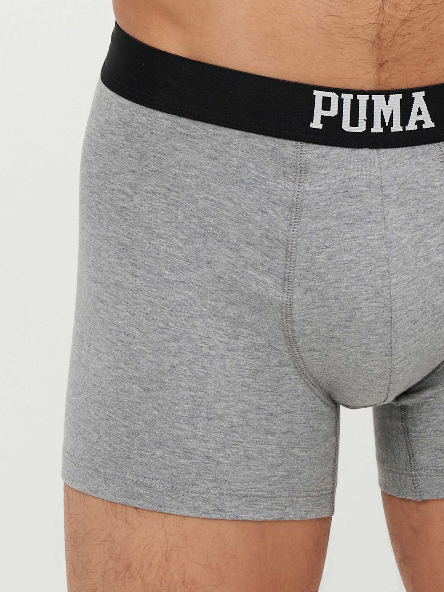 PUMA Бельо EMBOSSED LOGO BOXERS 2P