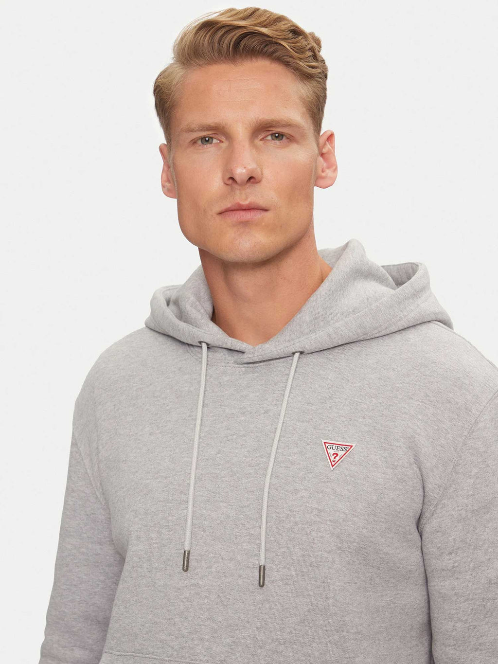 GUESS JEANS Суитшърт GJ HOOD SLIM MINI TRIANG SWEAT