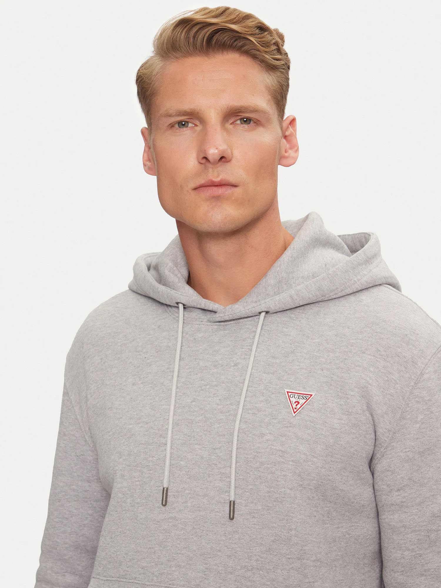 GUESS JEANS Суитшърт GJ HOOD SLIM MINI TRIANG SWEAT