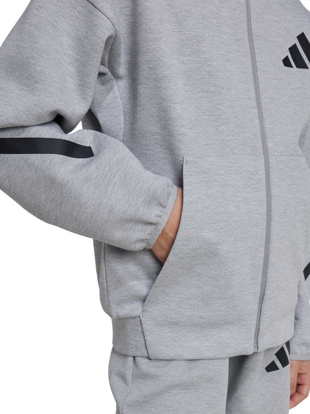 ADIDAS SPORTSWEAR Суитшърт Z.N.E. Full-Zip Hooded Track Jacket Kids
