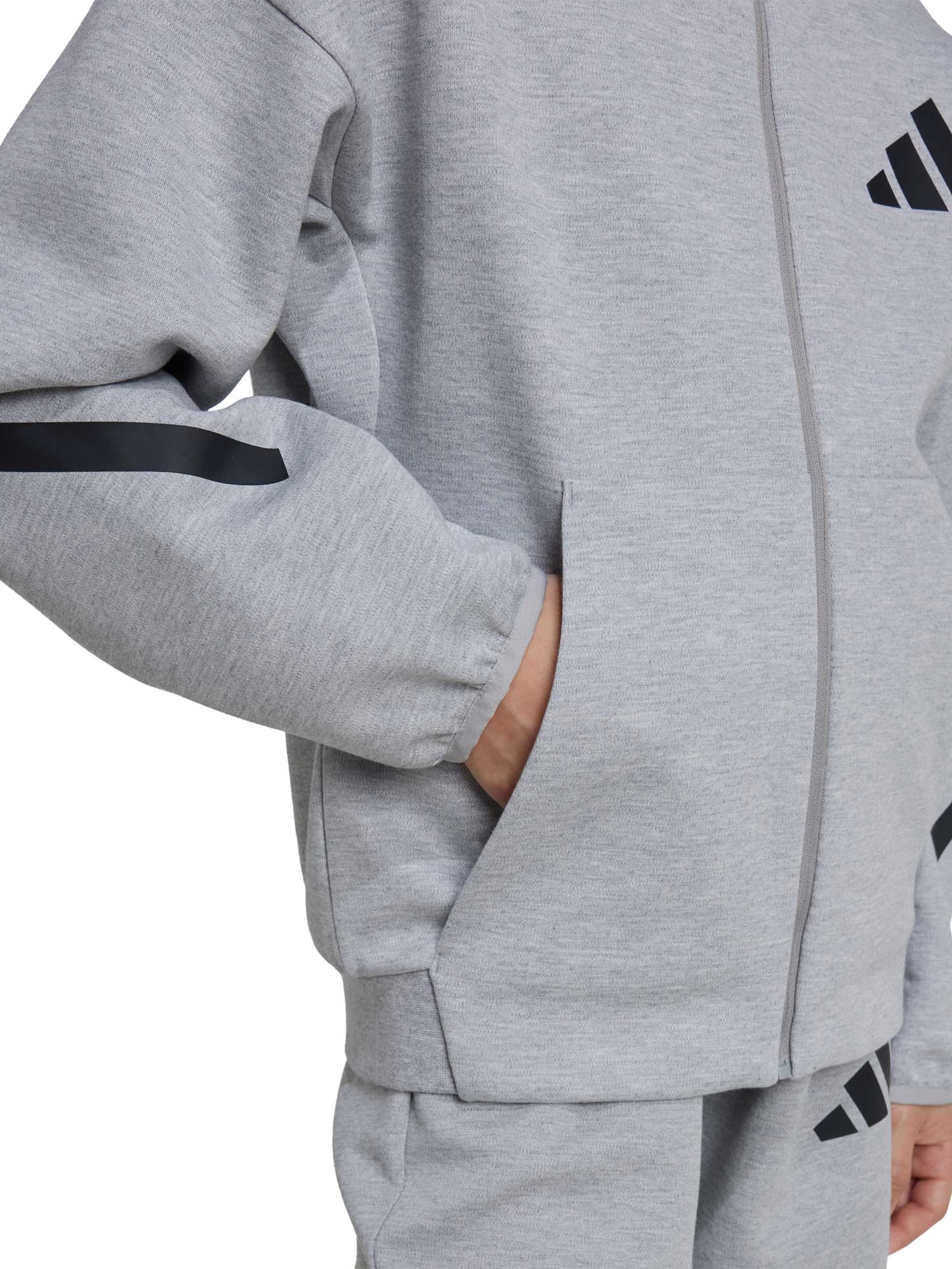 ADIDAS SPORTSWEAR Суитшърт Z.N.E. Full-Zip Hooded Track Jacket Kids