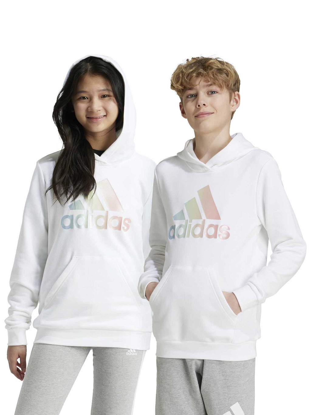 ADIDAS SPORTSWEAR Суитшърт Metallic Print Hoodie Kids