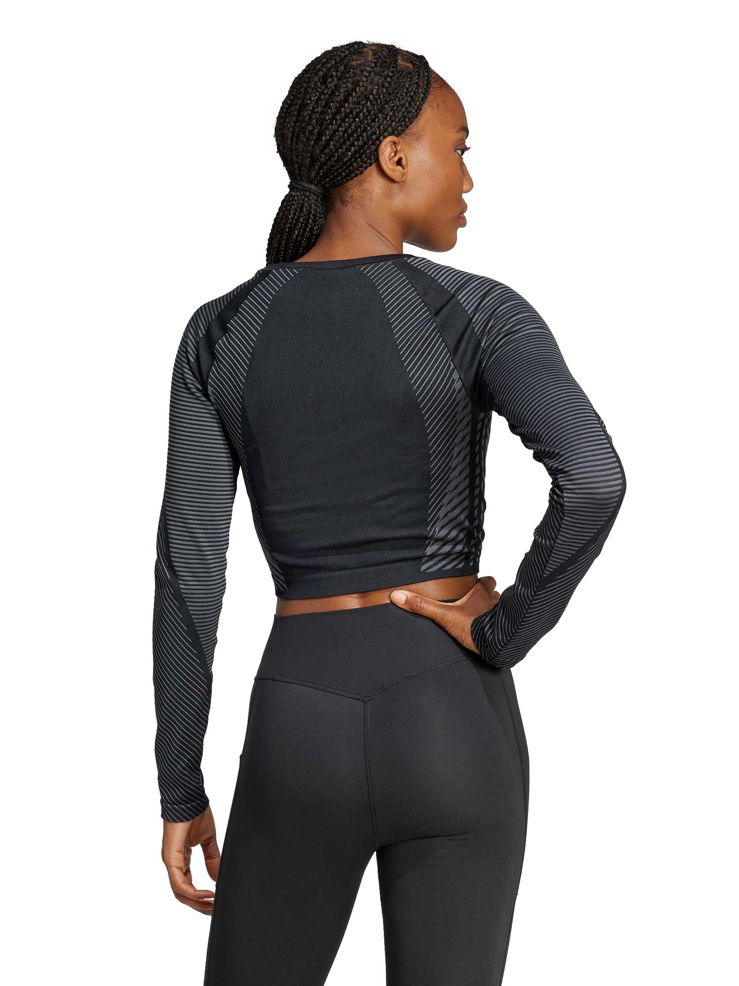 ADIDAS PERFORMANCE Блуза Seamless Knitted Long Sleeve