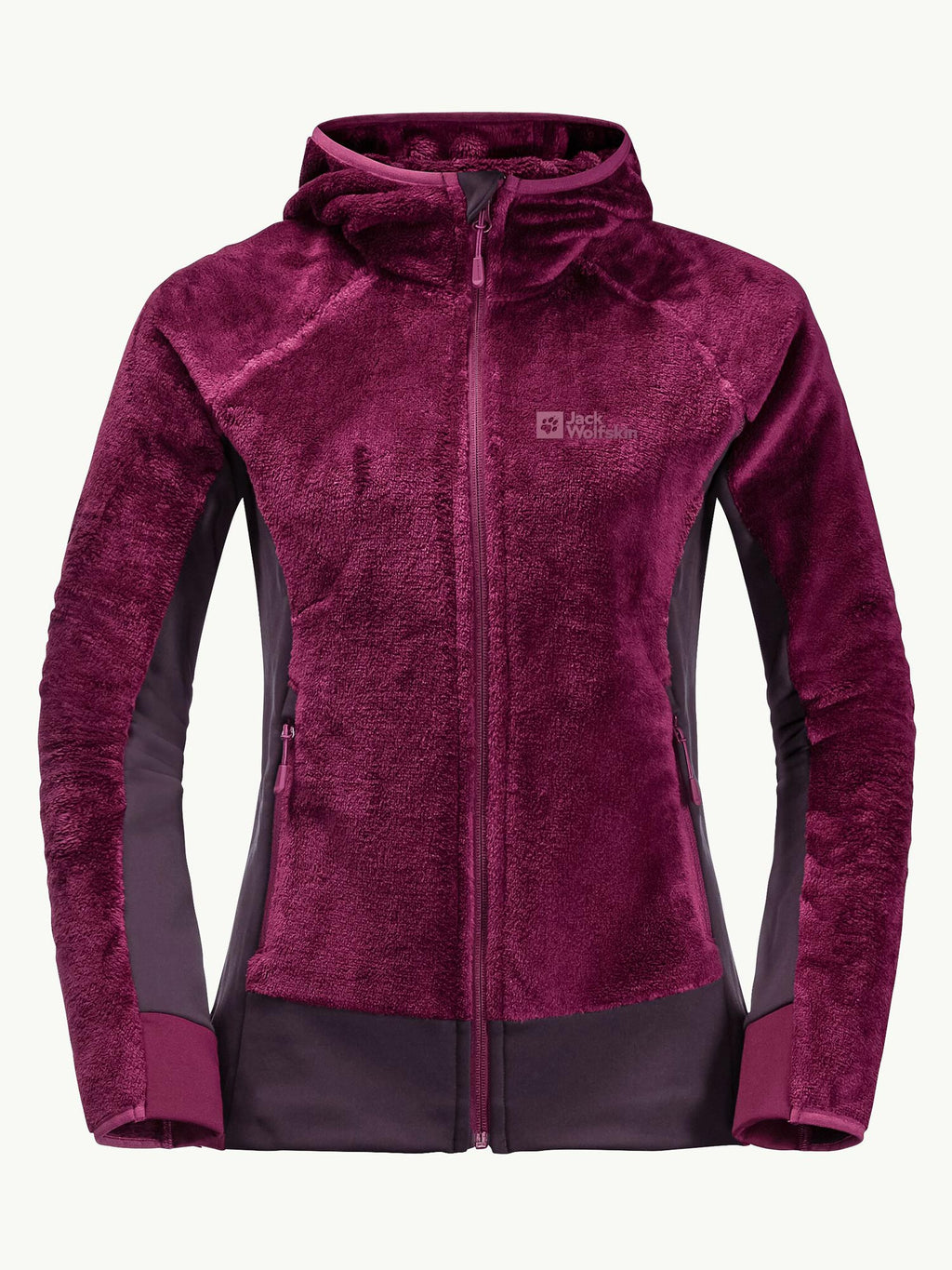 JACK WOLFSKIN Полар ROTWAND HOODED FZ W