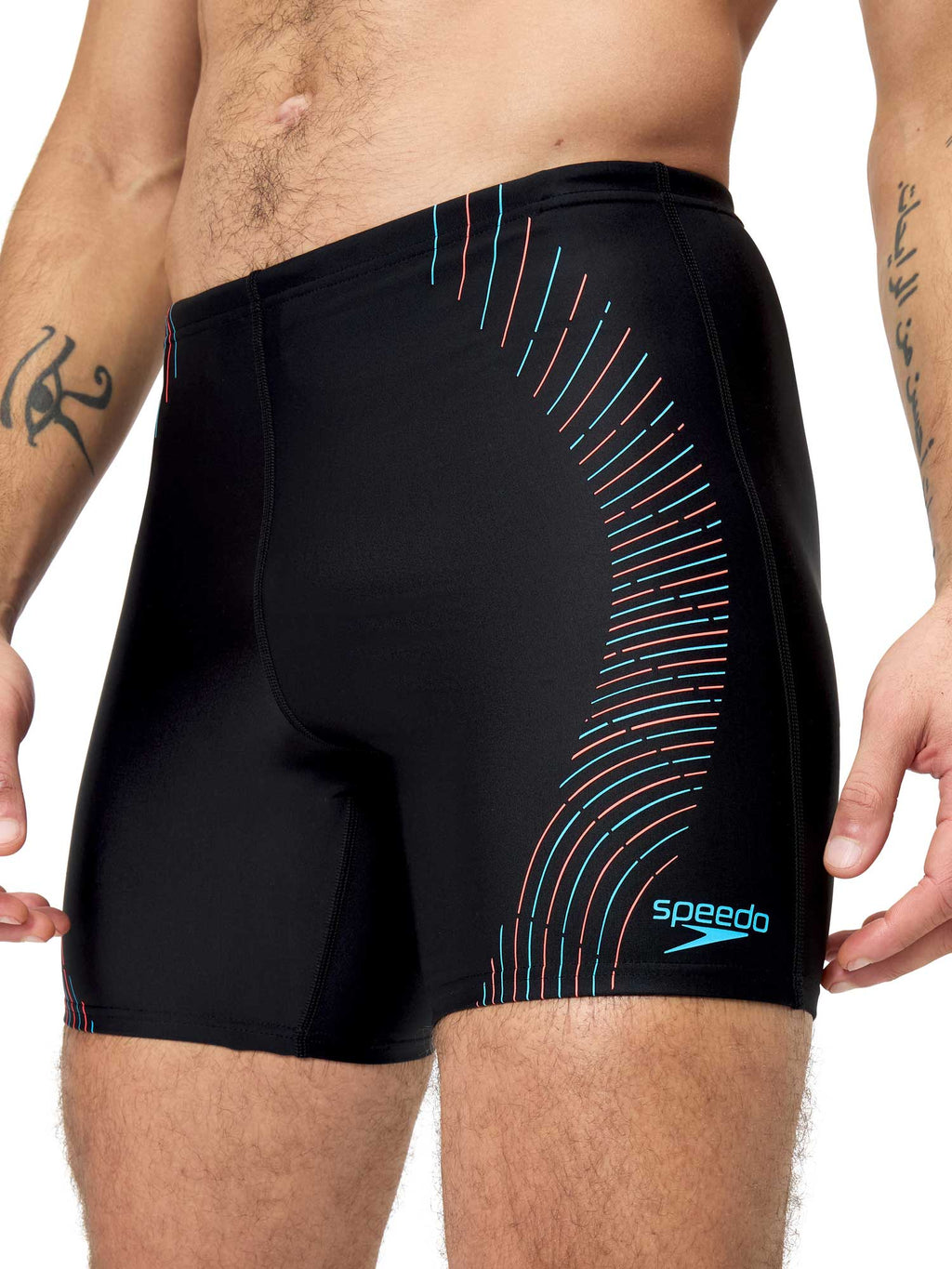 SPEEDO Бански MENS DUO LOGO PRINT MID JAMMER