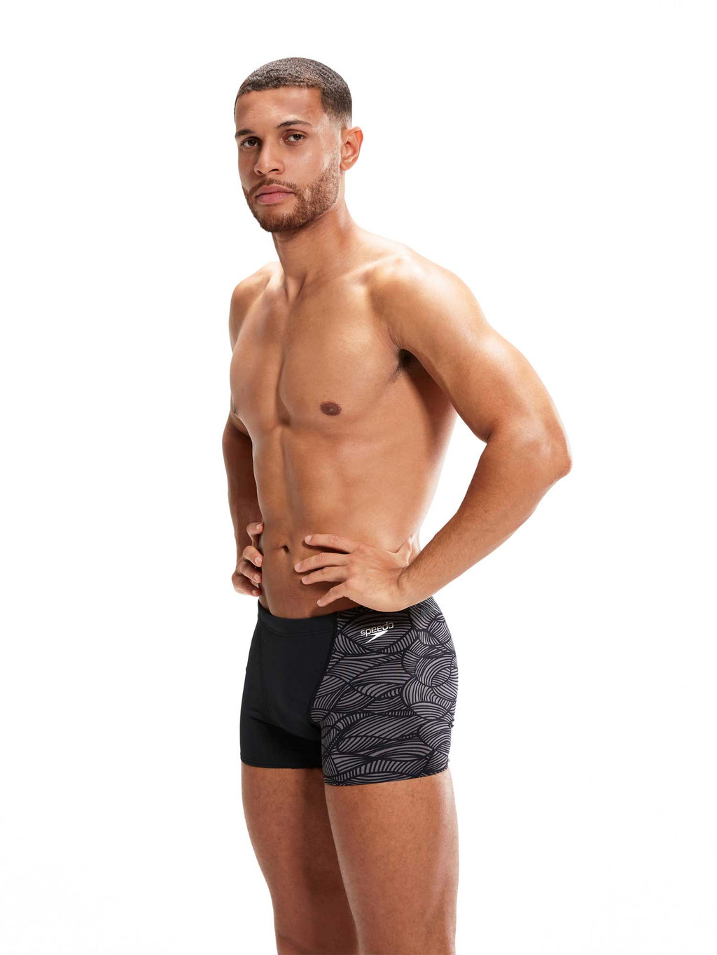 SPEEDO Бански ALLOVER V-CUT AQUASHORT