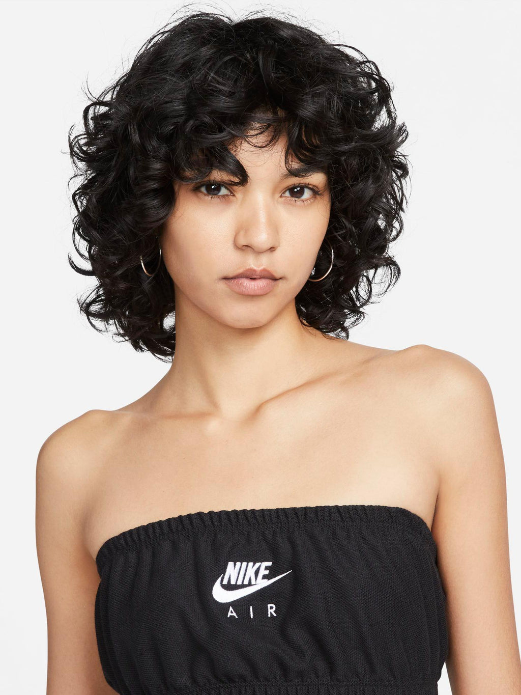 NIKE Бюстие W AIR PIQUE TOP BANDEAU