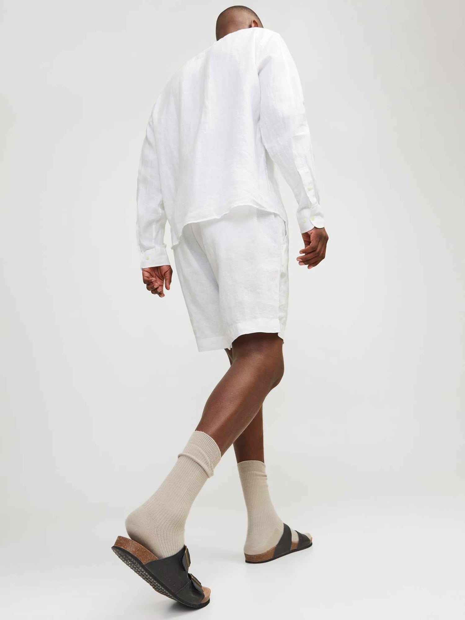 JACK & JONES Къси панталони JPSTBILL LAWRENCE LINEN SHORTS