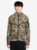 NIKE Суитшърт M NK TECH FLC WR FZ JKT CAMO