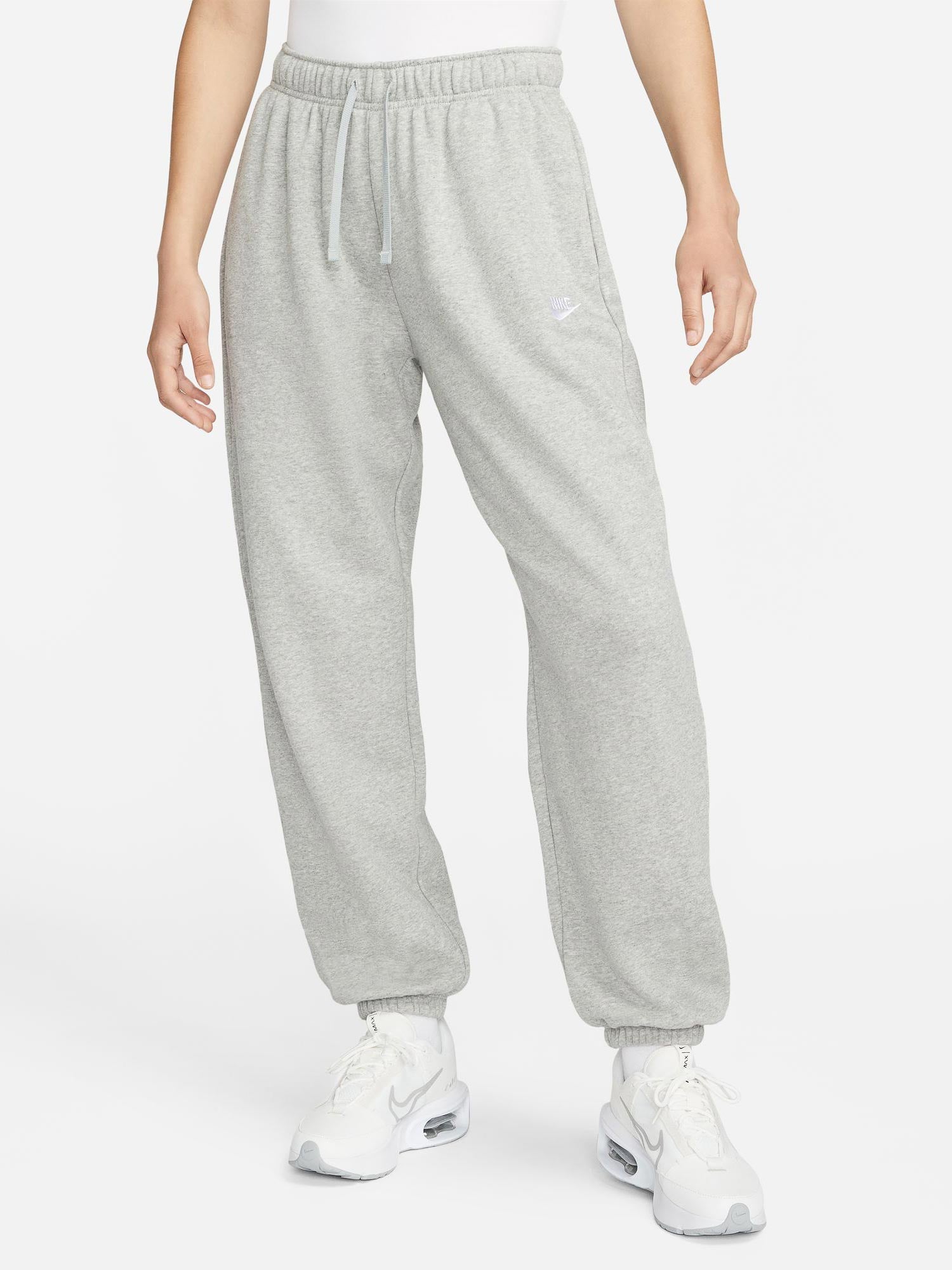 NIKE Спортно долнище W CLUB FLC MR OS