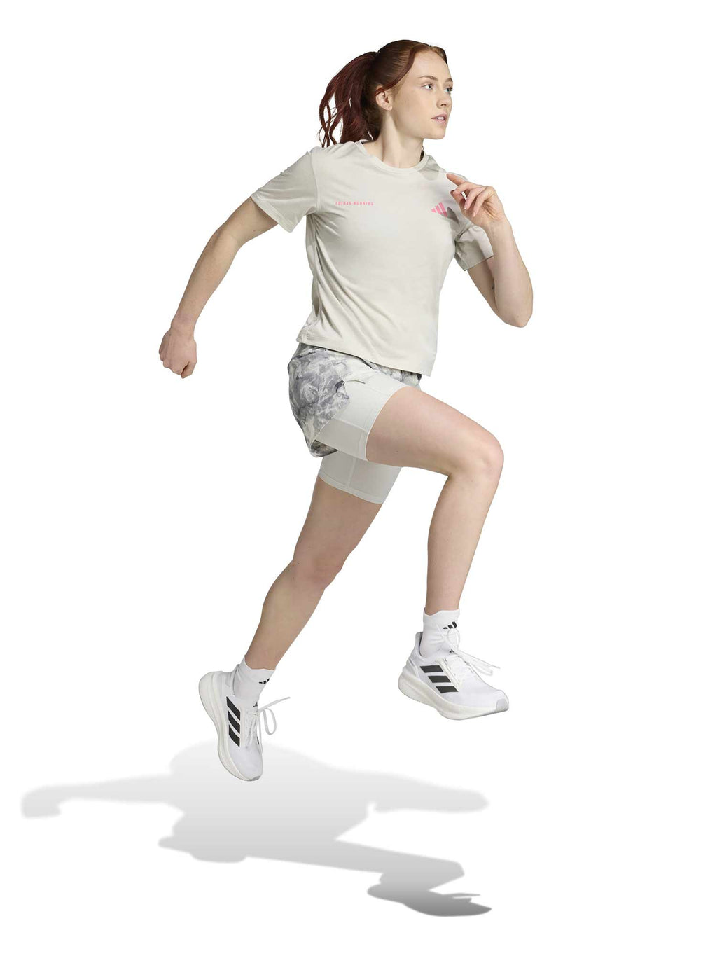 ADIDAS PERFORMANCE Тениска Own The Run Melange T-Shirt