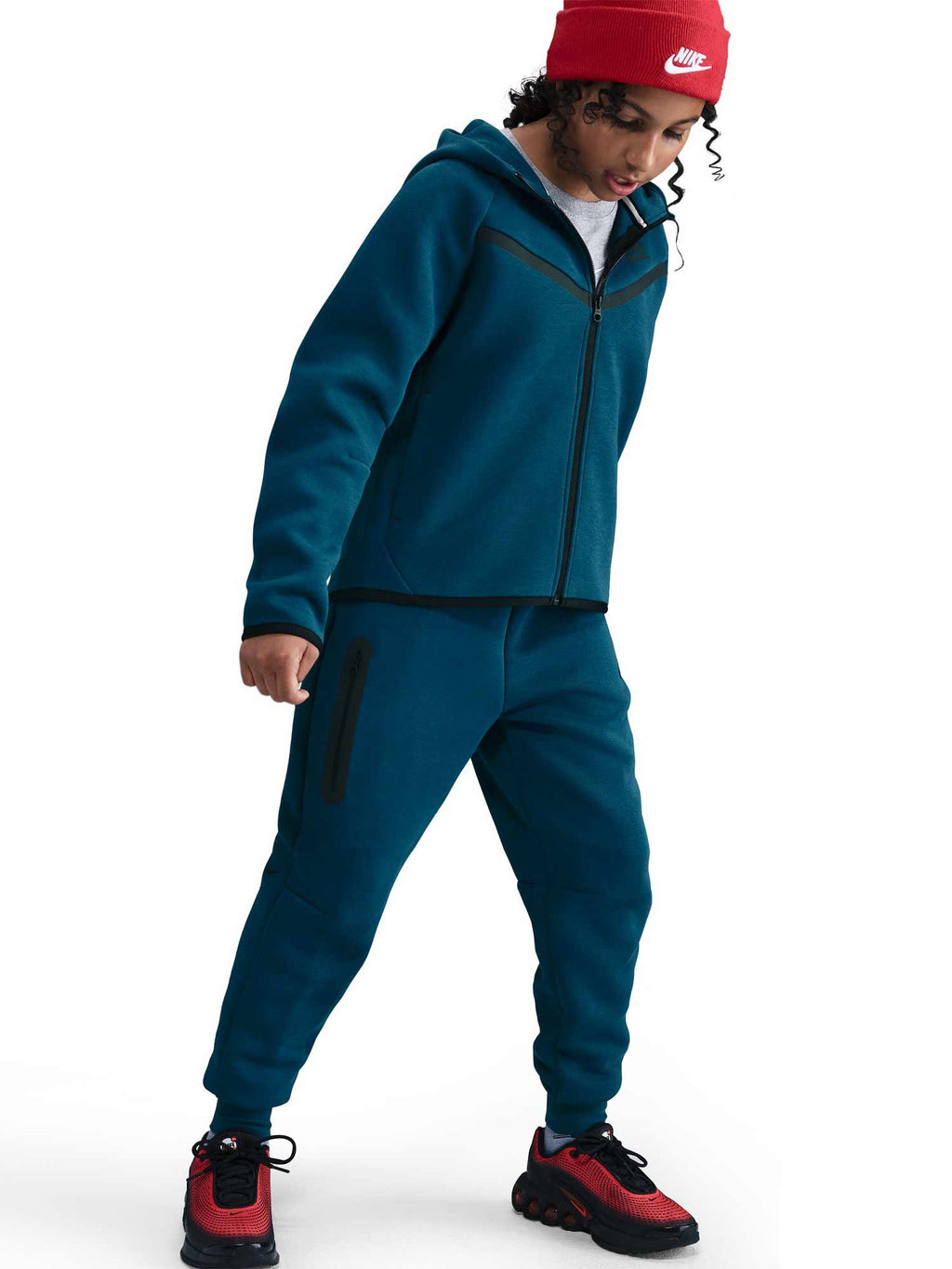 NIKE Спортно долнище G NSW TCH FLC JGGR - PD