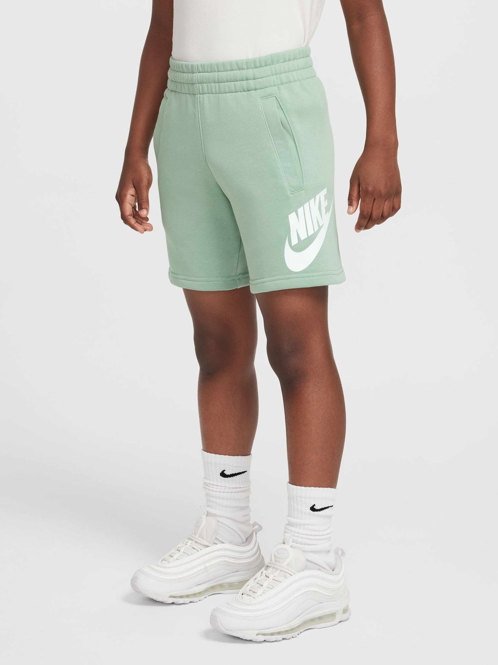 NIKE Къси панталони K NSW CLUB FT SHORT HBR