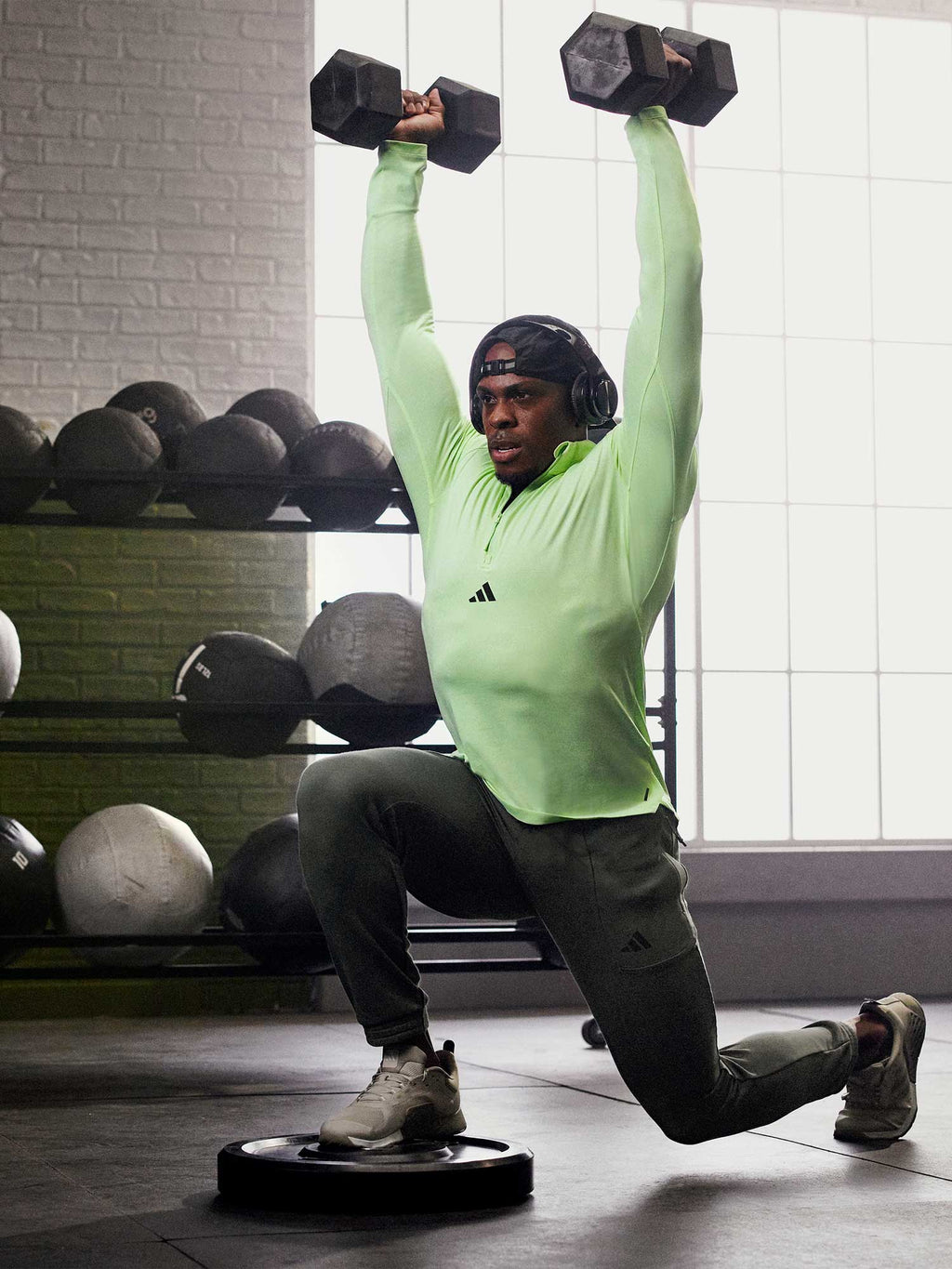 ADIDAS PERFORMANCE Спортно долнище Pump Workout Joggers