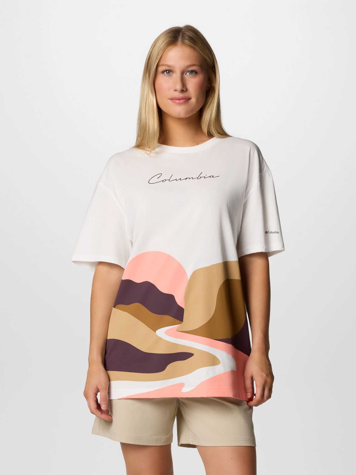 COLUMBIA Тениска Rolling Bend Graphic