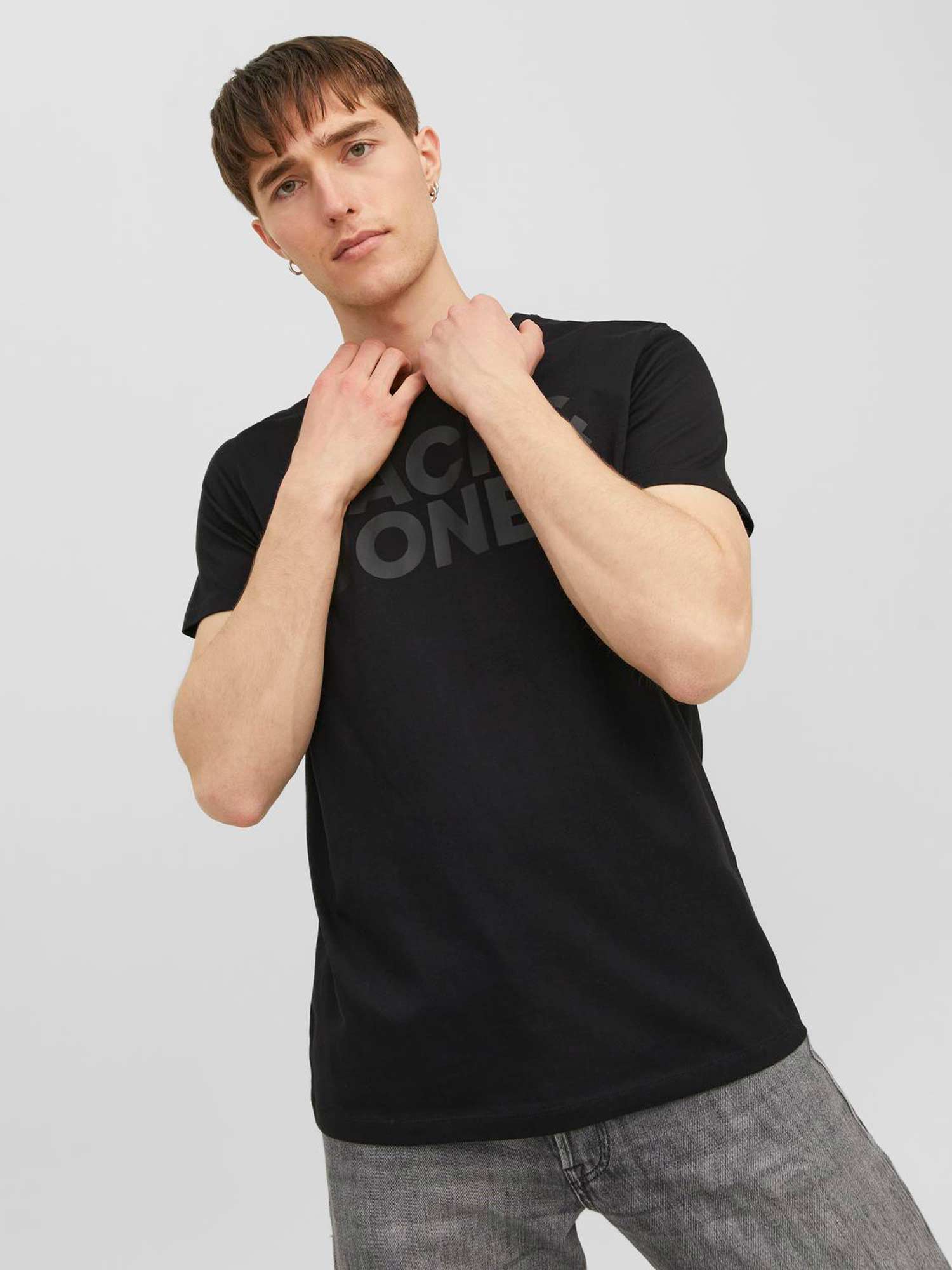 JACK & JONES Тениска JJECORP LOGO TEE SS O-NECK NOOS