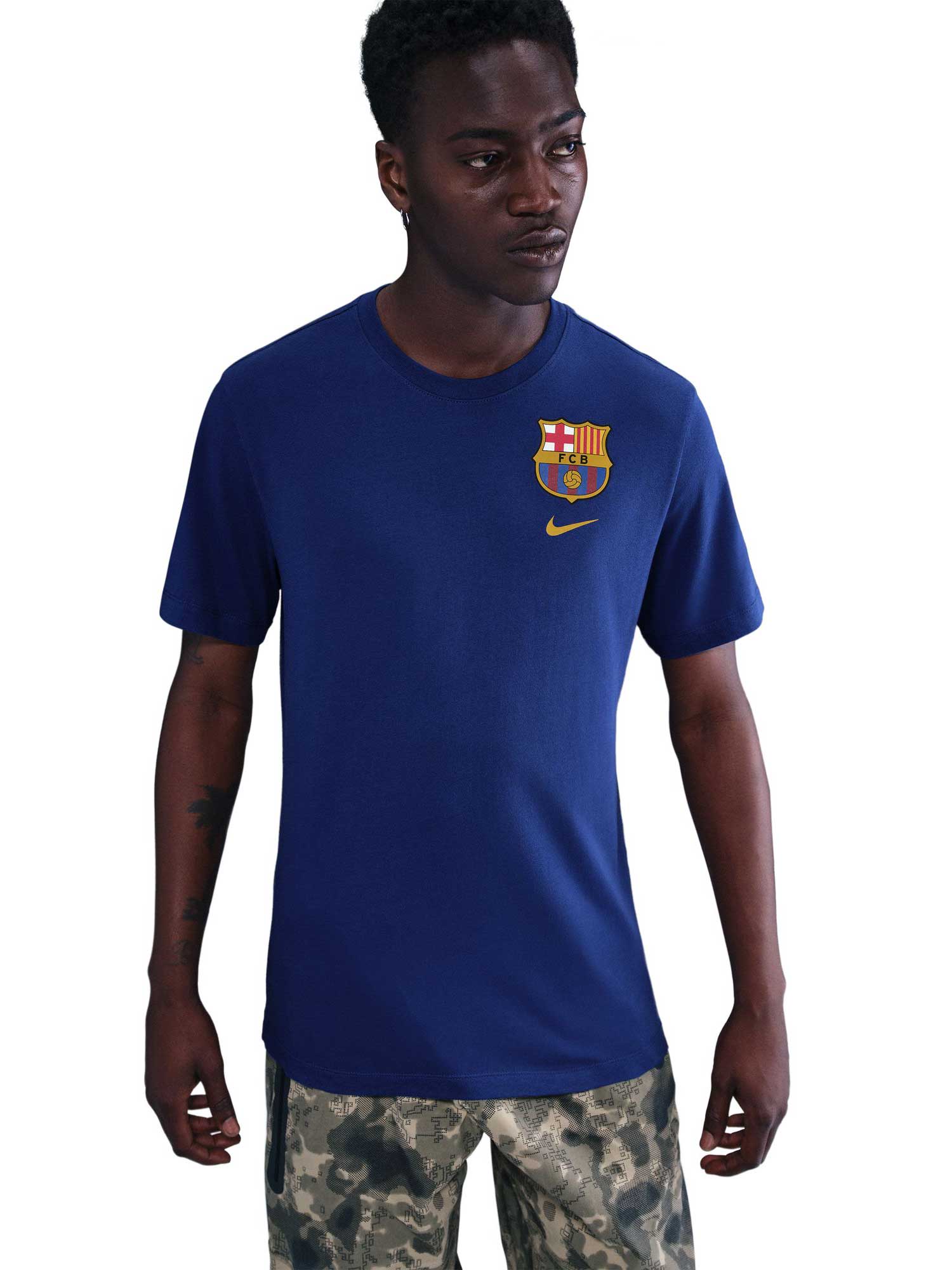 NIKE Тениска FCB M NK CREST TEE