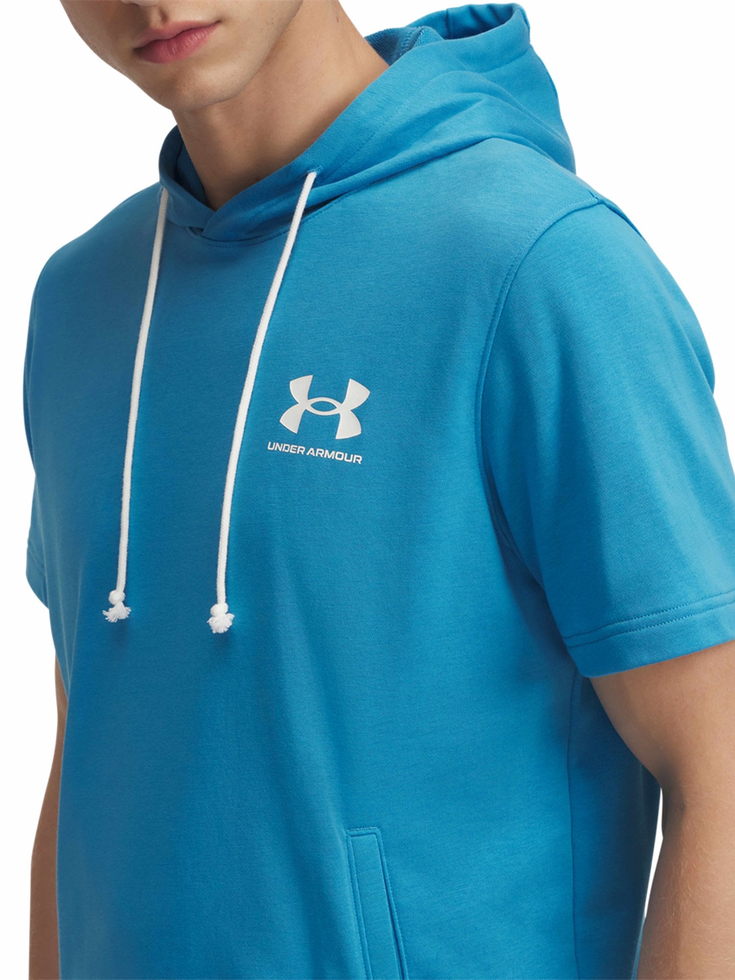 UNDER ARMOUR Тениска Rival Terry LC SS HD