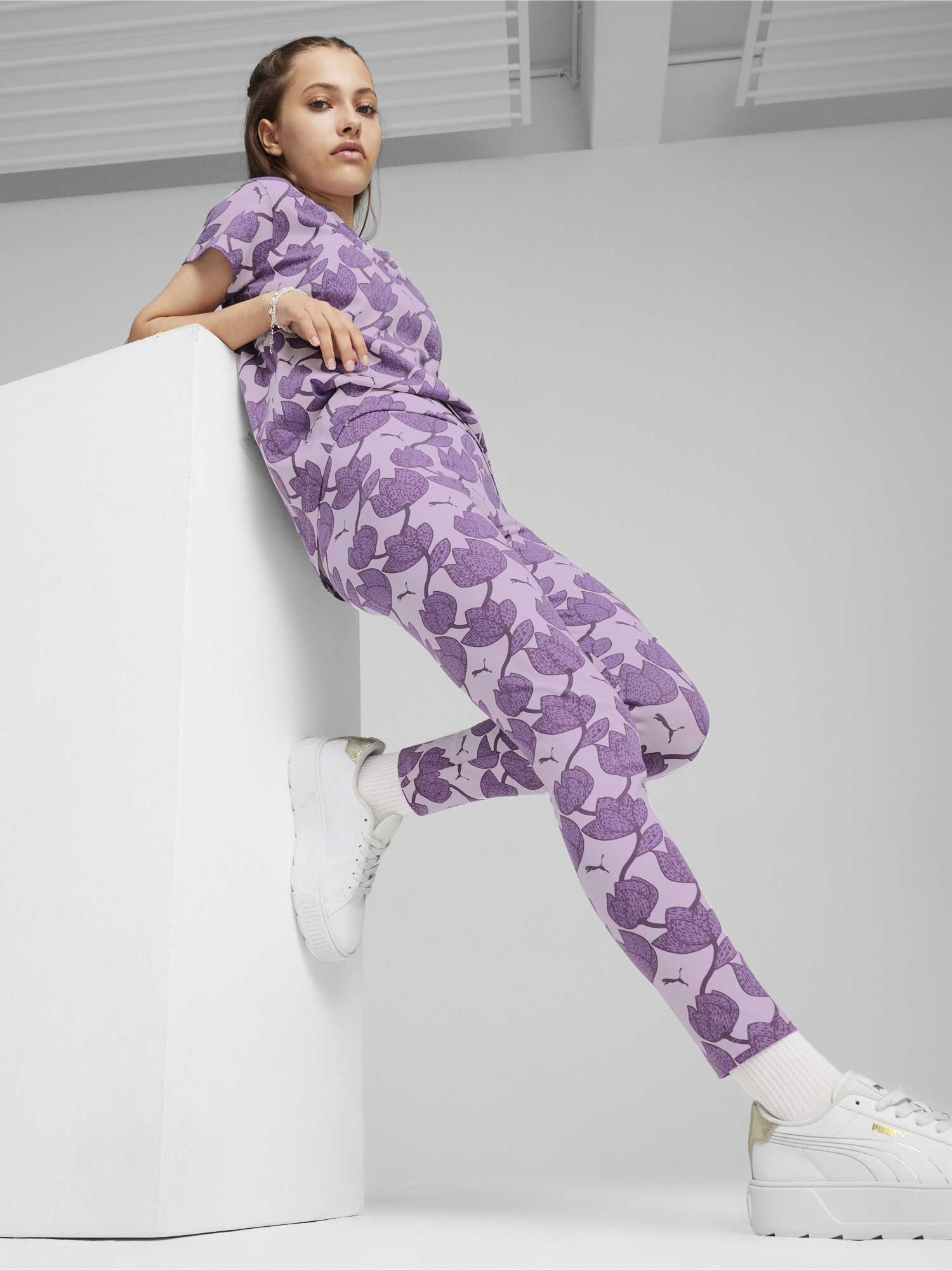 PUMA Клин ESS+ BLOSSOM AOP Leggings G