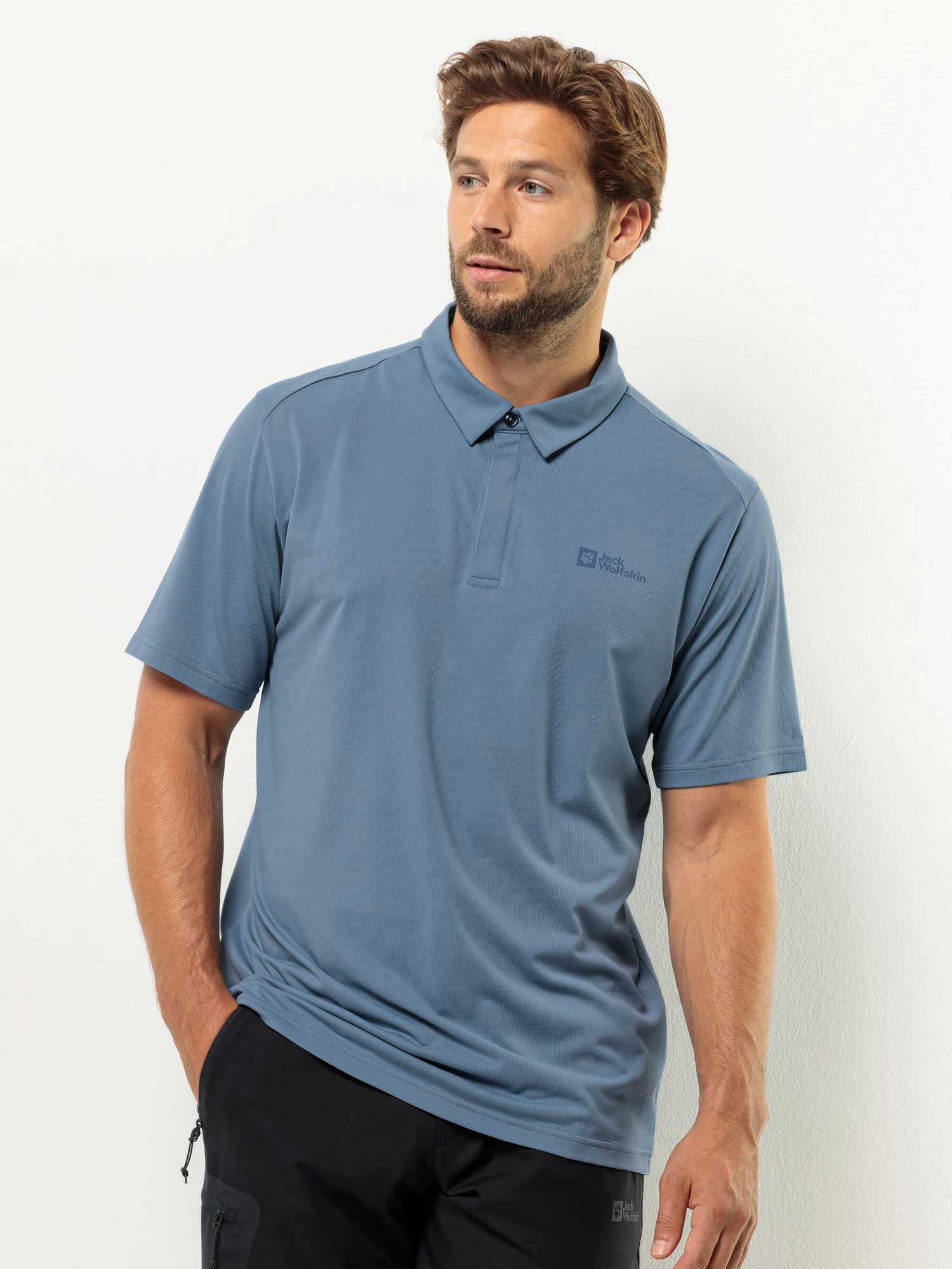 JACK WOLFSKIN Тениска DELGAMI POLO M