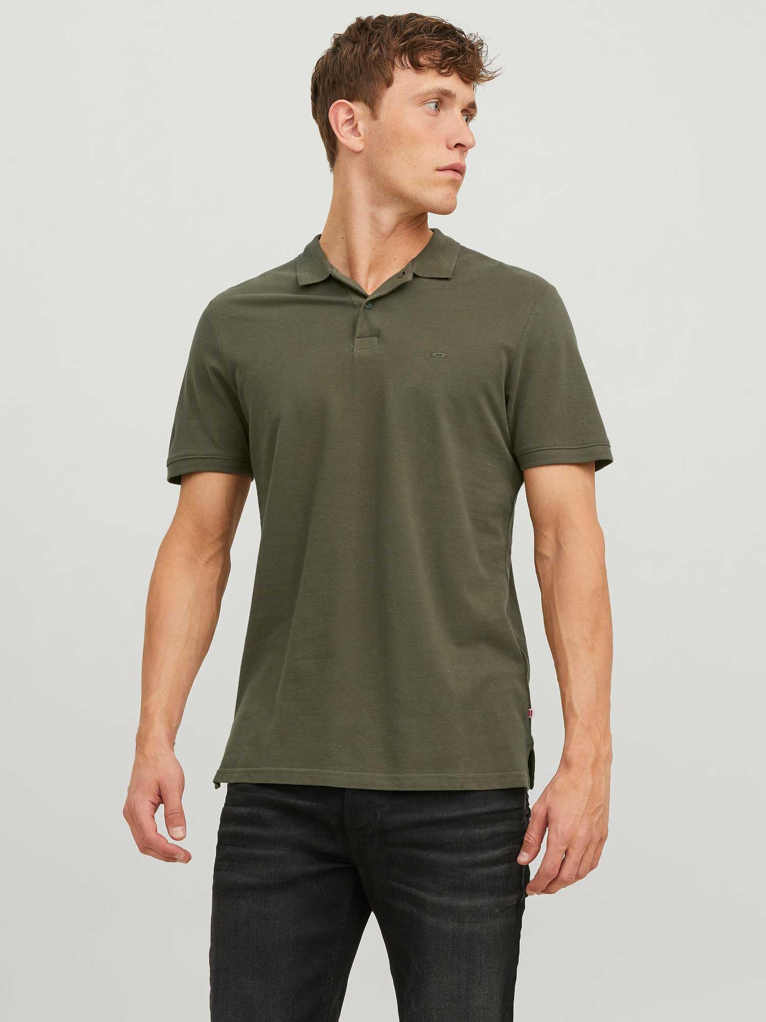 JACK & JONES Тениска JJEBASIC POLO SS NOOS