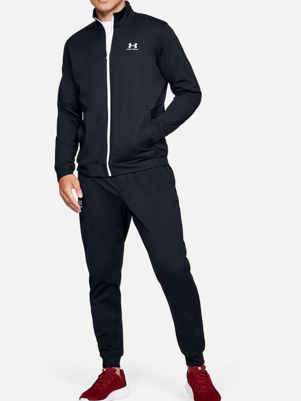 UNDER ARMOUR Спортно горнище SPORTSTYLE TRICOT JACKET