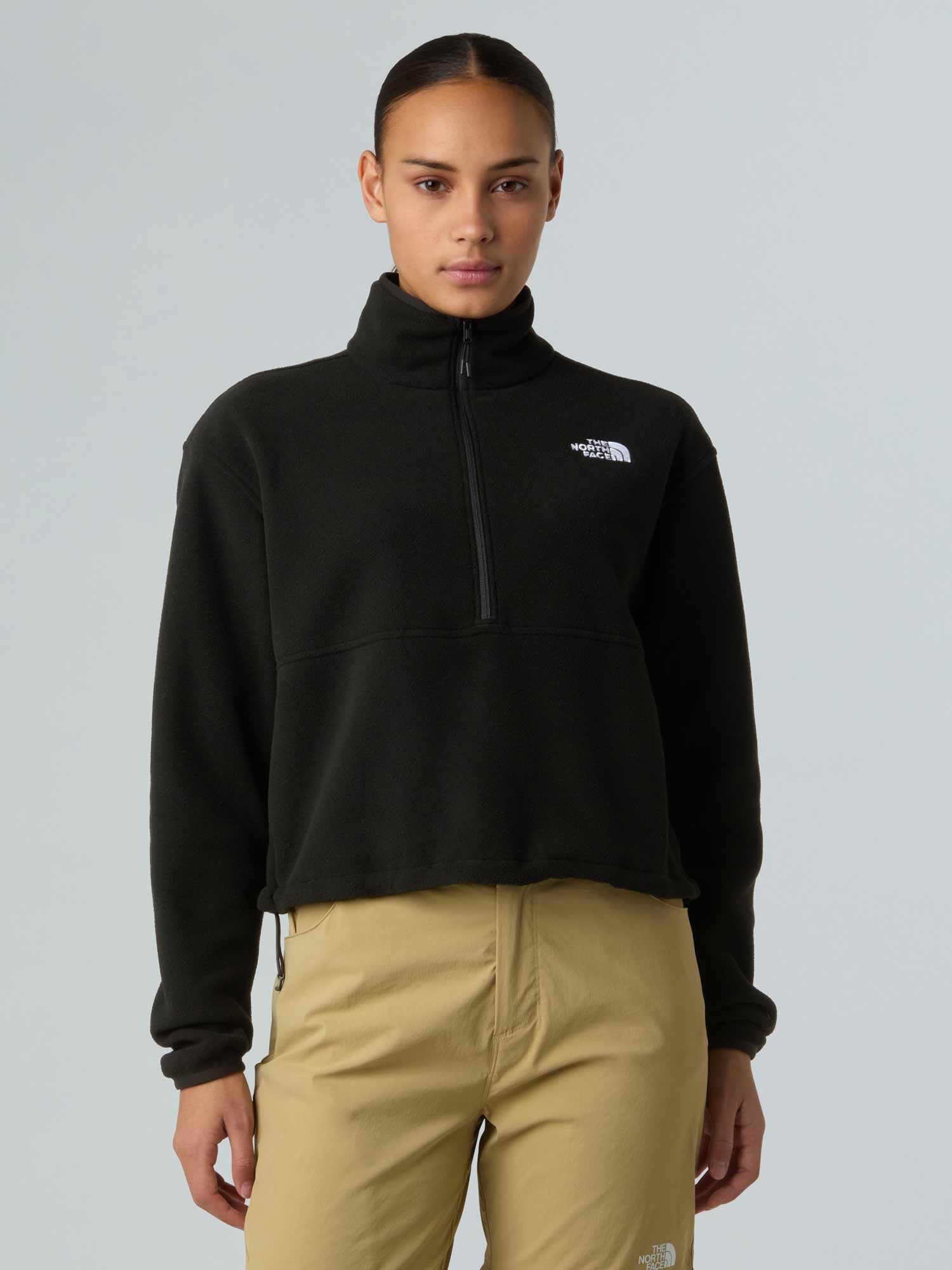 THE NORTH FACE Полар W GLACIER FLEECE 1/2 ZIP SHORT JACKET