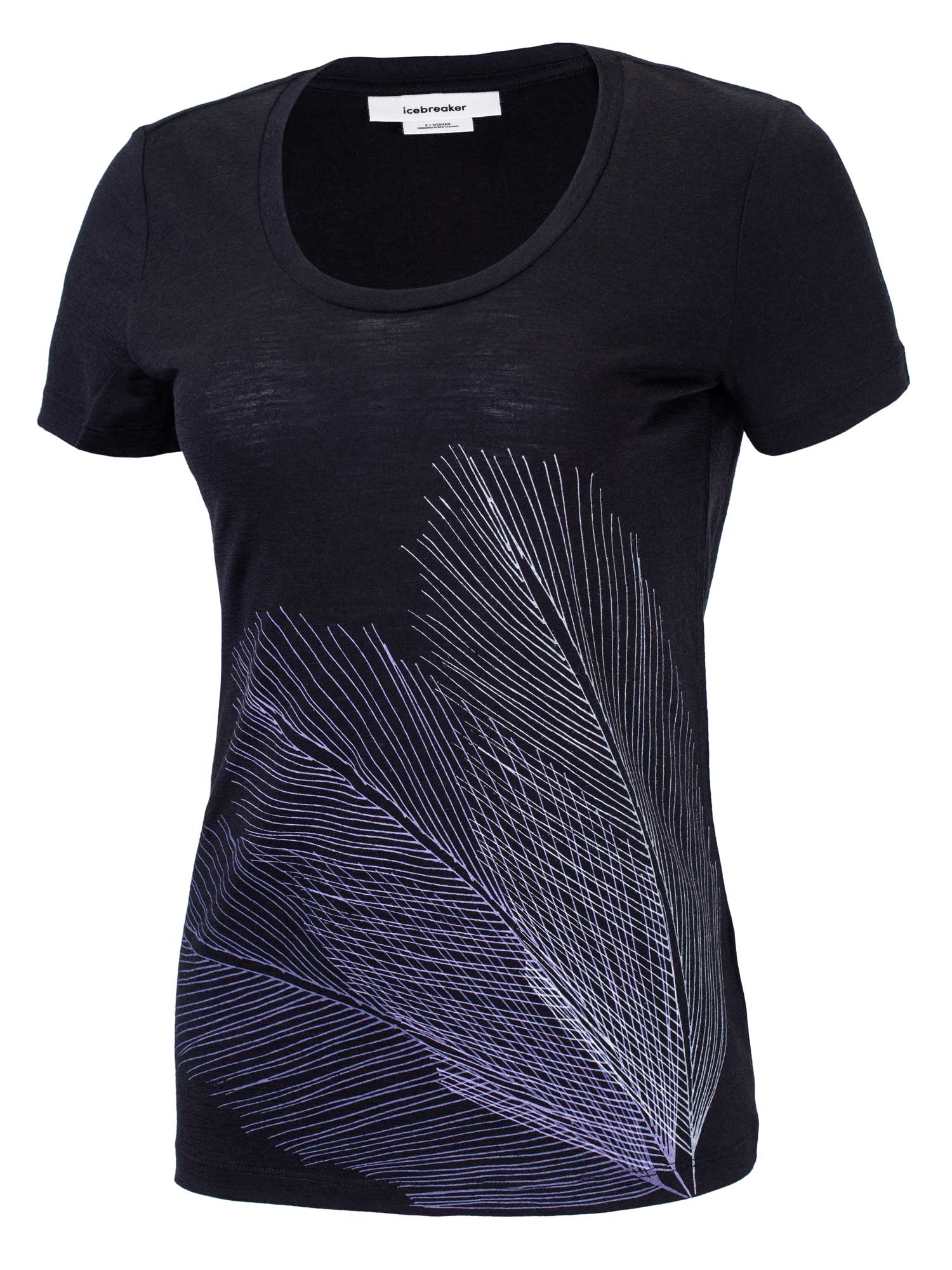 ICEBREAKER Тениска W Tech Lite II SS Scoop Tee Plume
