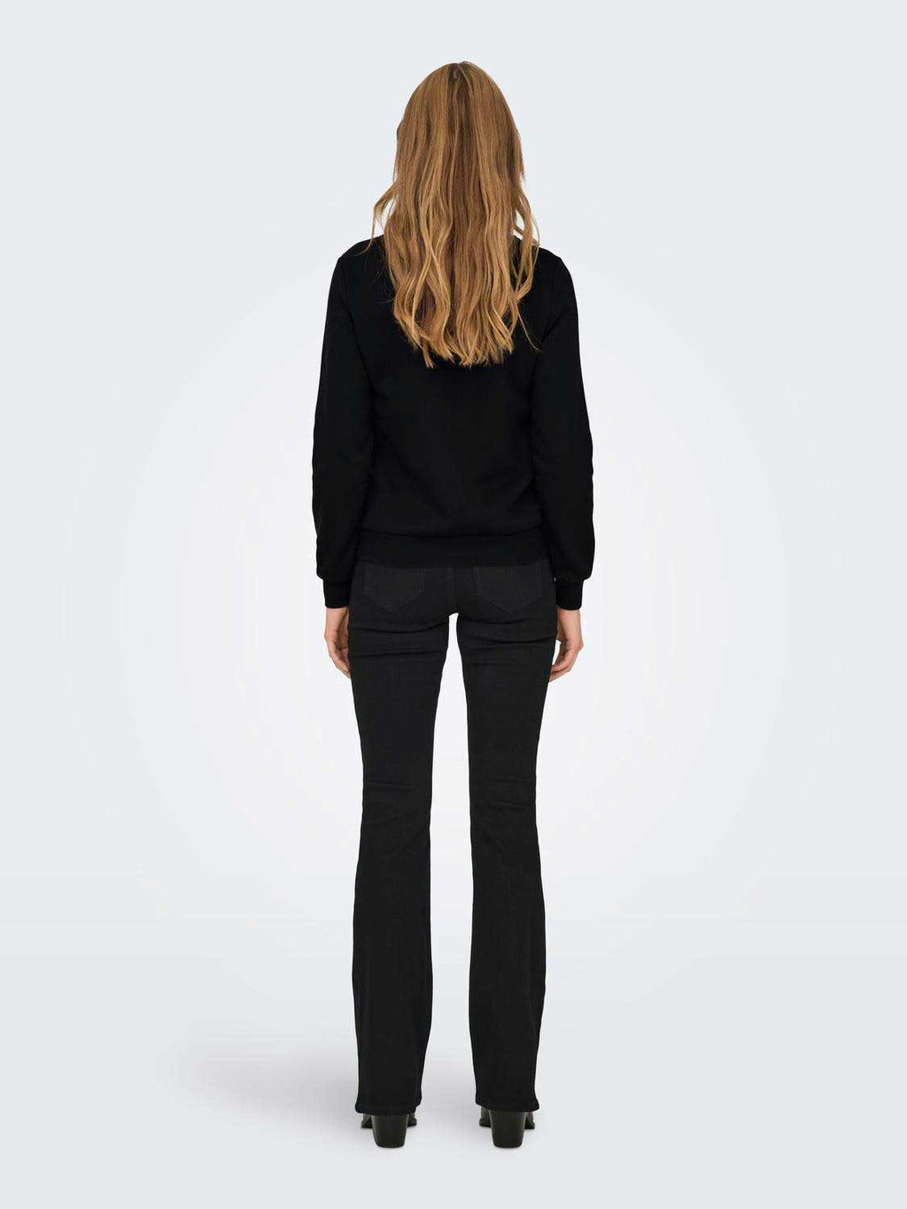 ONLY Блуза ONLAMY LIFE L/S O-NECK PEARL SWT