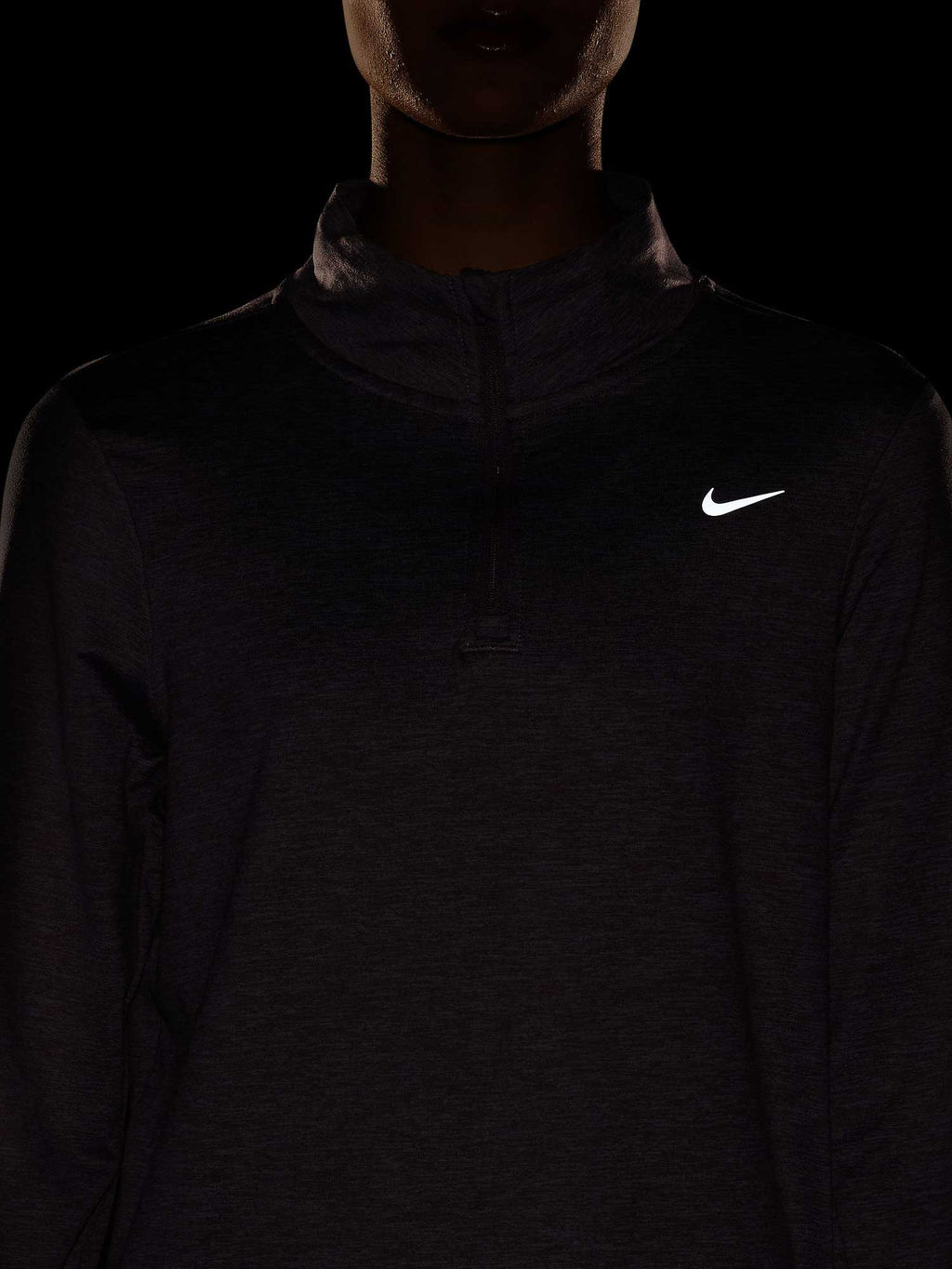 NIKE Блуза W NK SWIFT ELMNT DF UV HZ TOP
