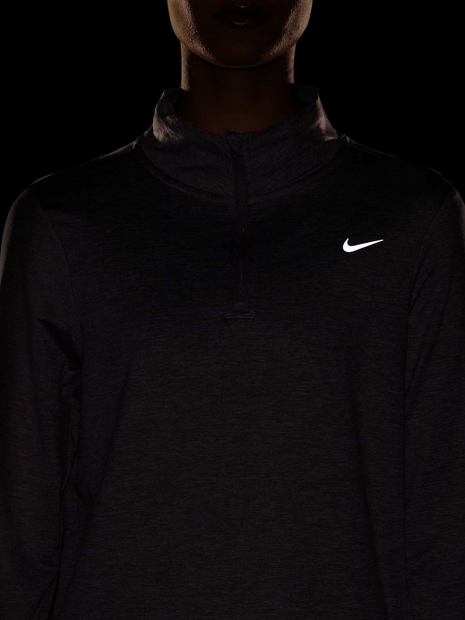 NIKE Блуза W NK SWIFT ELMNT DF UV HZ TOP
