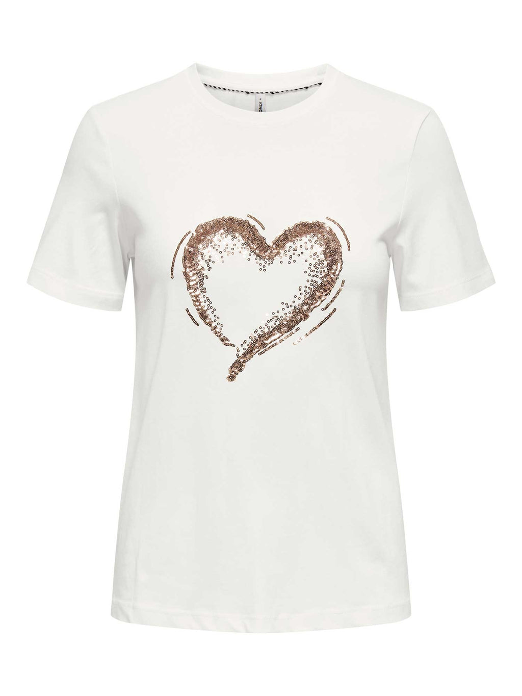 ONLY Тениска ONLMARCY LIFE S/S BOX TOP CC JRS