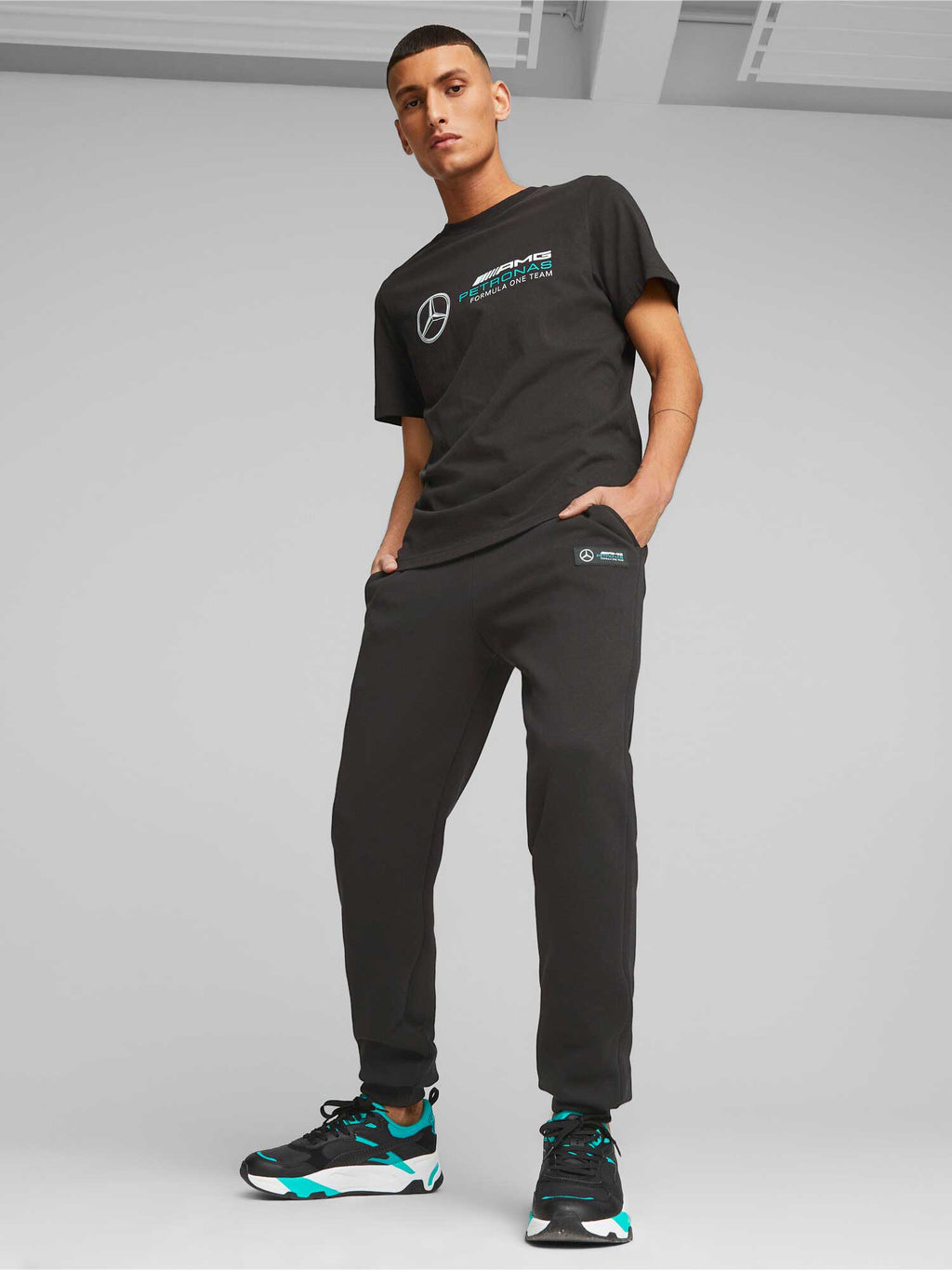 PUMA Спортно долнище MAPF1 ESS Fleece Pants