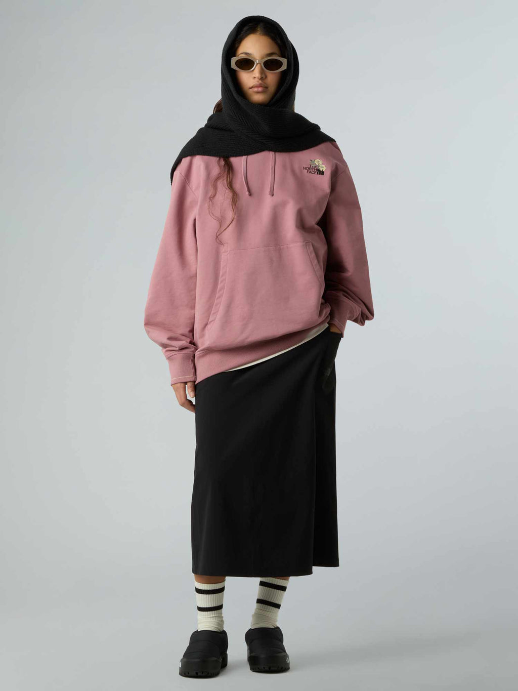 THE NORTH FACE Суитшърт U FLOWER DOME RELAXED HD SWEATSHIRT