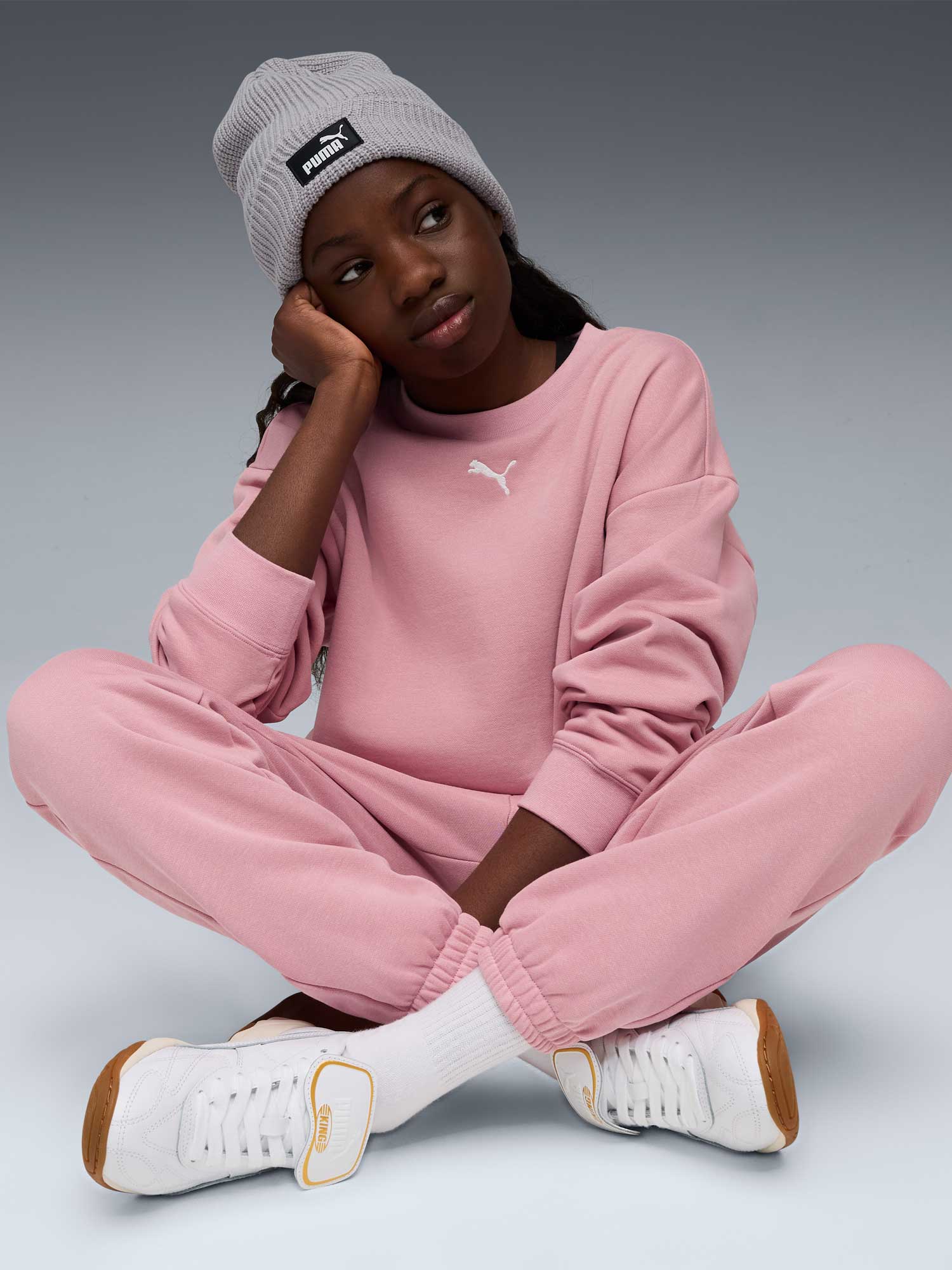 PUMA Спортен екип Loungewear Oversized Sweat Suit G