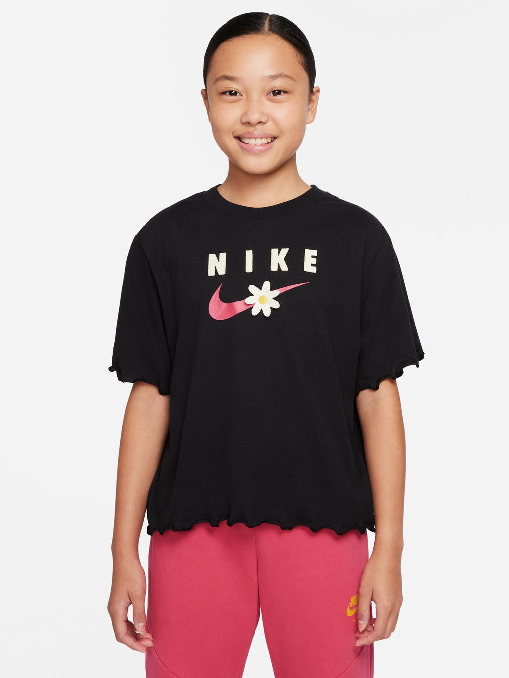 NIKE Тениска G ENERGY BOXY FRILLY