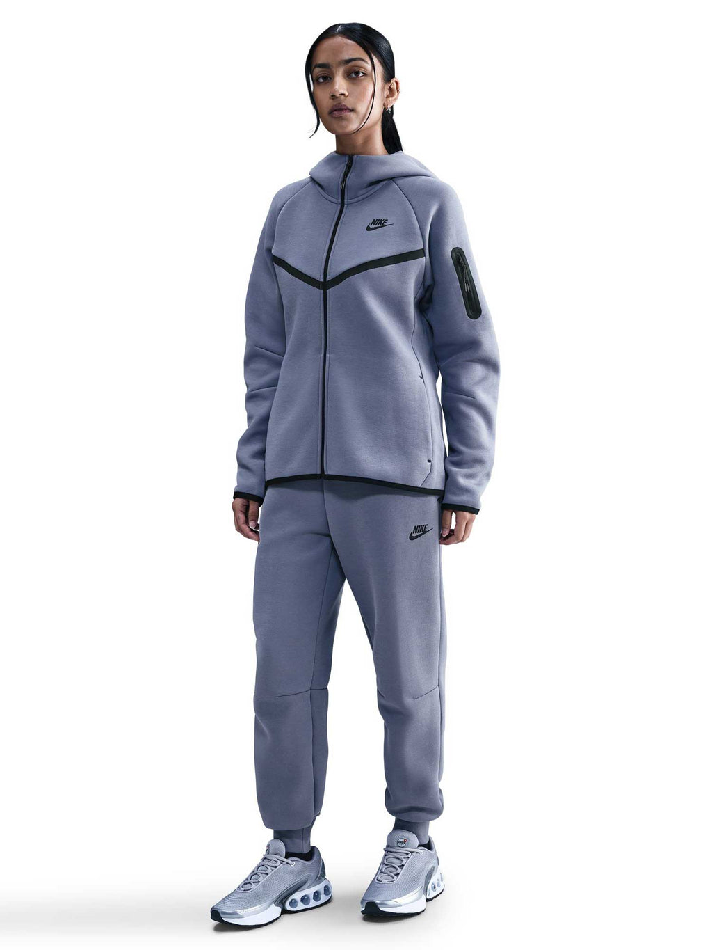 NIKE Суитшърт W NSW TCH FLC WR FZ HDY 2