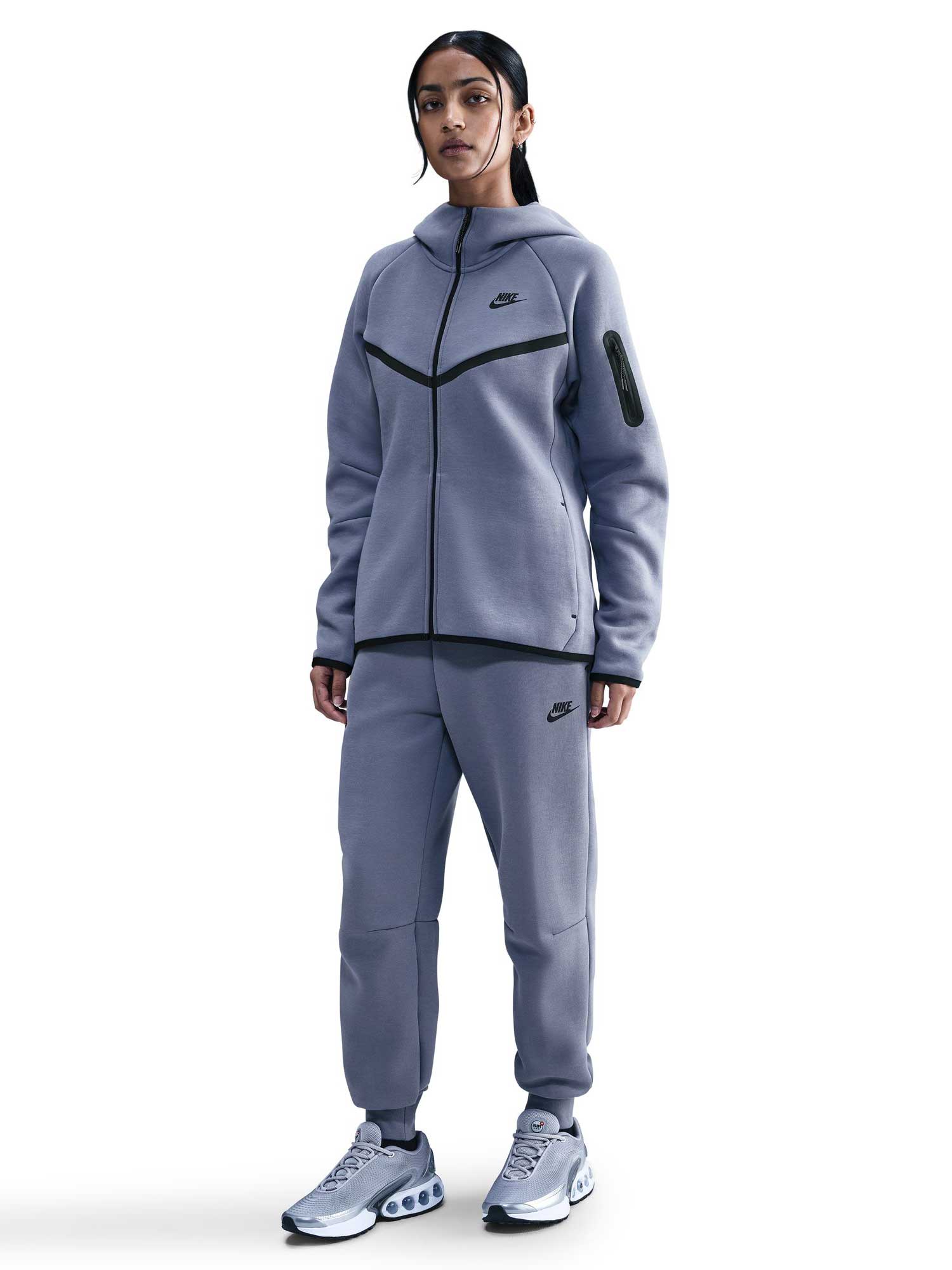 NIKE Суитшърт W NSW TCH FLC WR FZ HDY 2