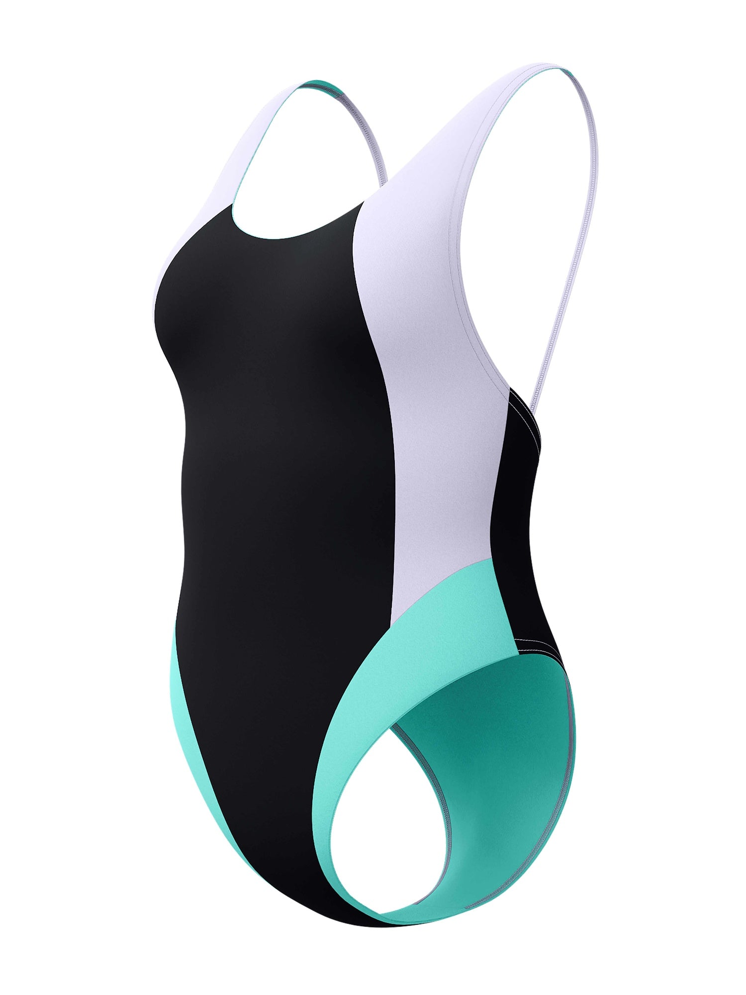 SPEEDO Цял бански COLORBLOCK CONVERTIBLE