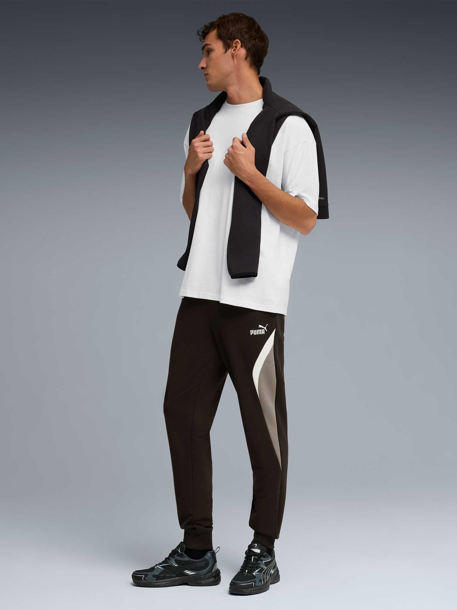 PUMA Спортно долнище ESS BLOCK Sweatpants TR cl