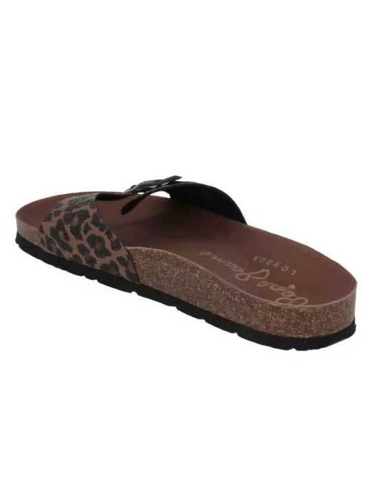 PEPE JEANS Чехли OBAN LEOPARD
