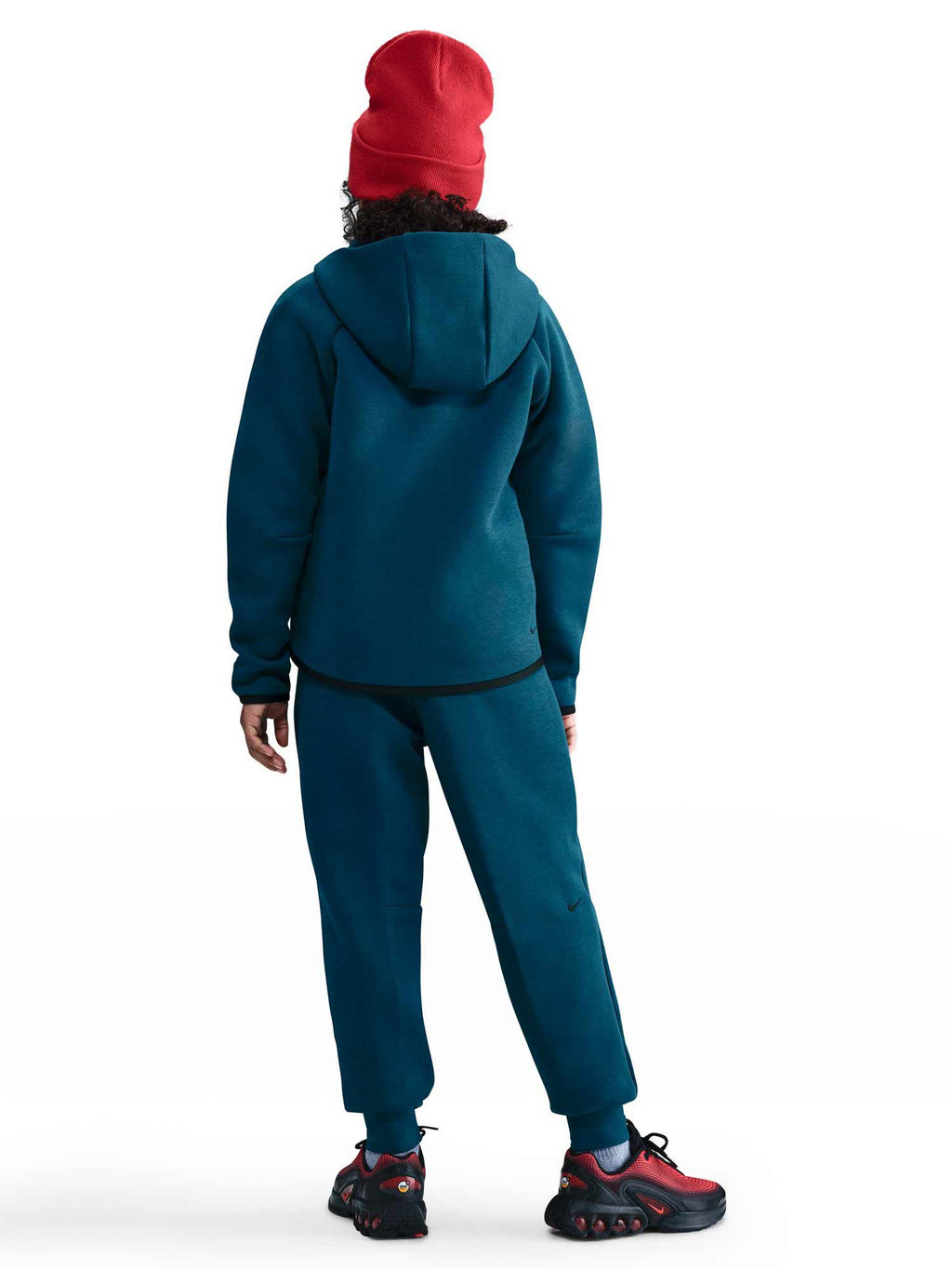 NIKE Суитшърт G NSW TCH FLC HD FZ LS - PD
