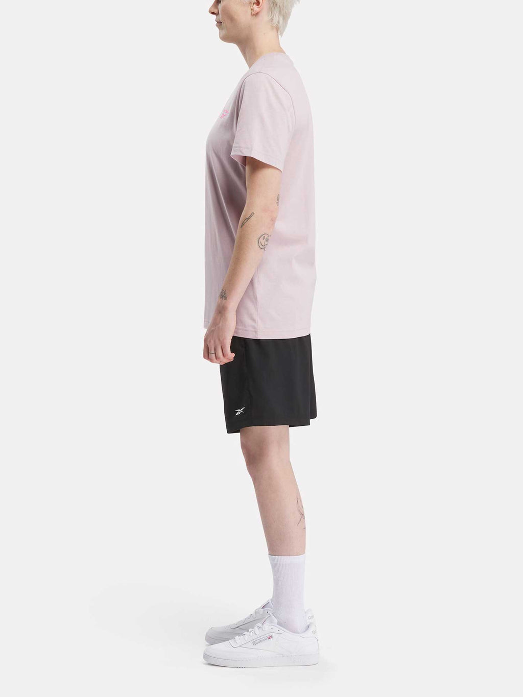 REEBOK Тениска RI LEFT CHEST LOGO TEE