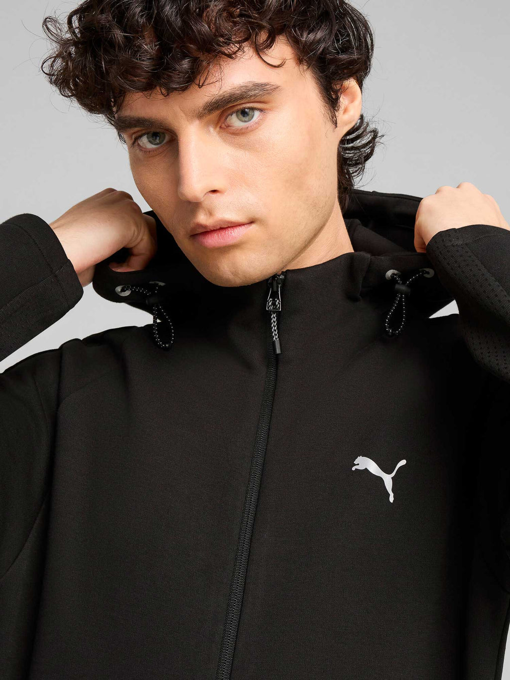 PUMA Суитшърт EVOSTRIPE Full-Zip Hoodie DK