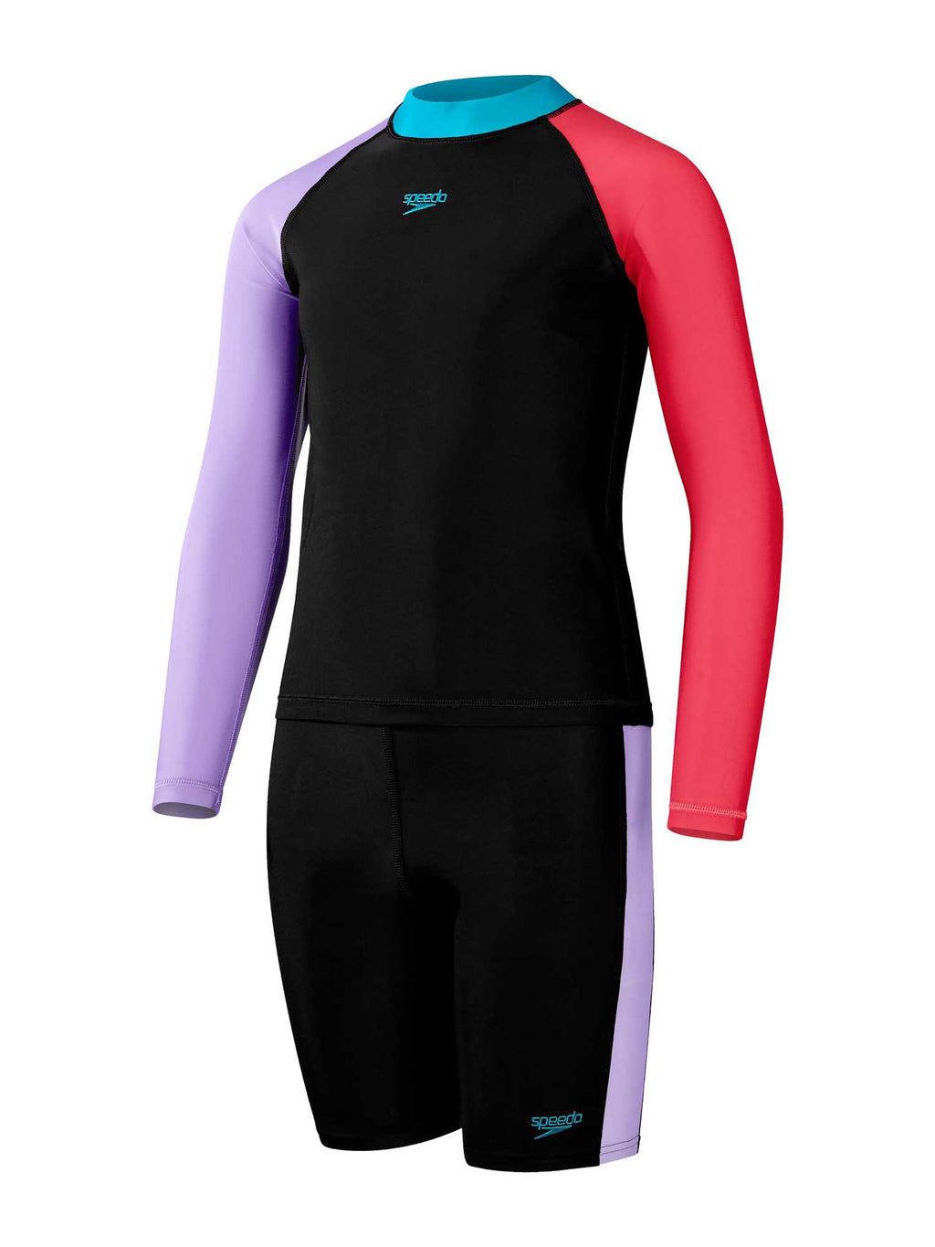 SPEEDO Комплект 2 части с UV защита GIRLS COLOURBLOCK SET
