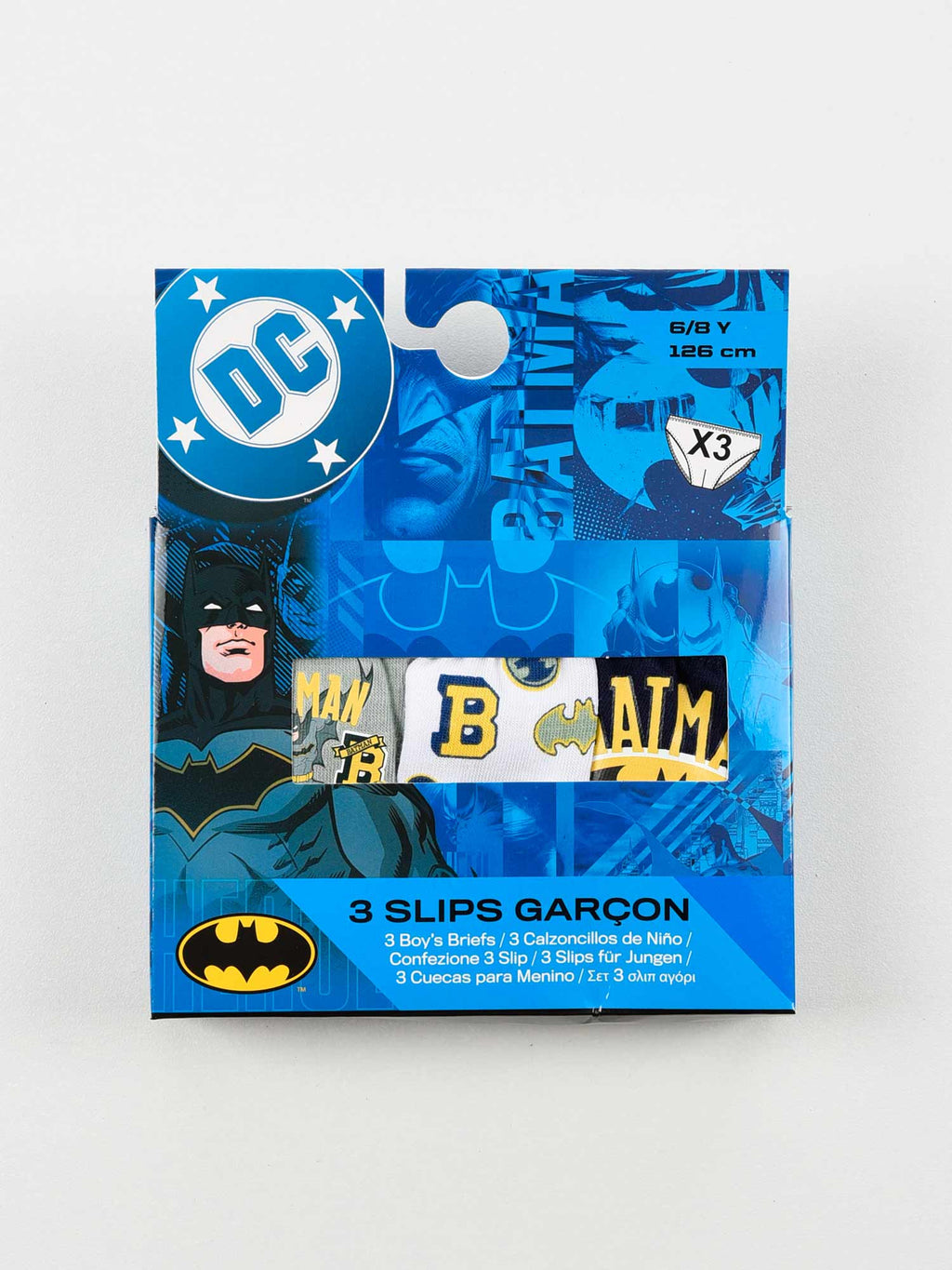 KIDS MOVIE HEROES Бельо - комплект 3 части Batman