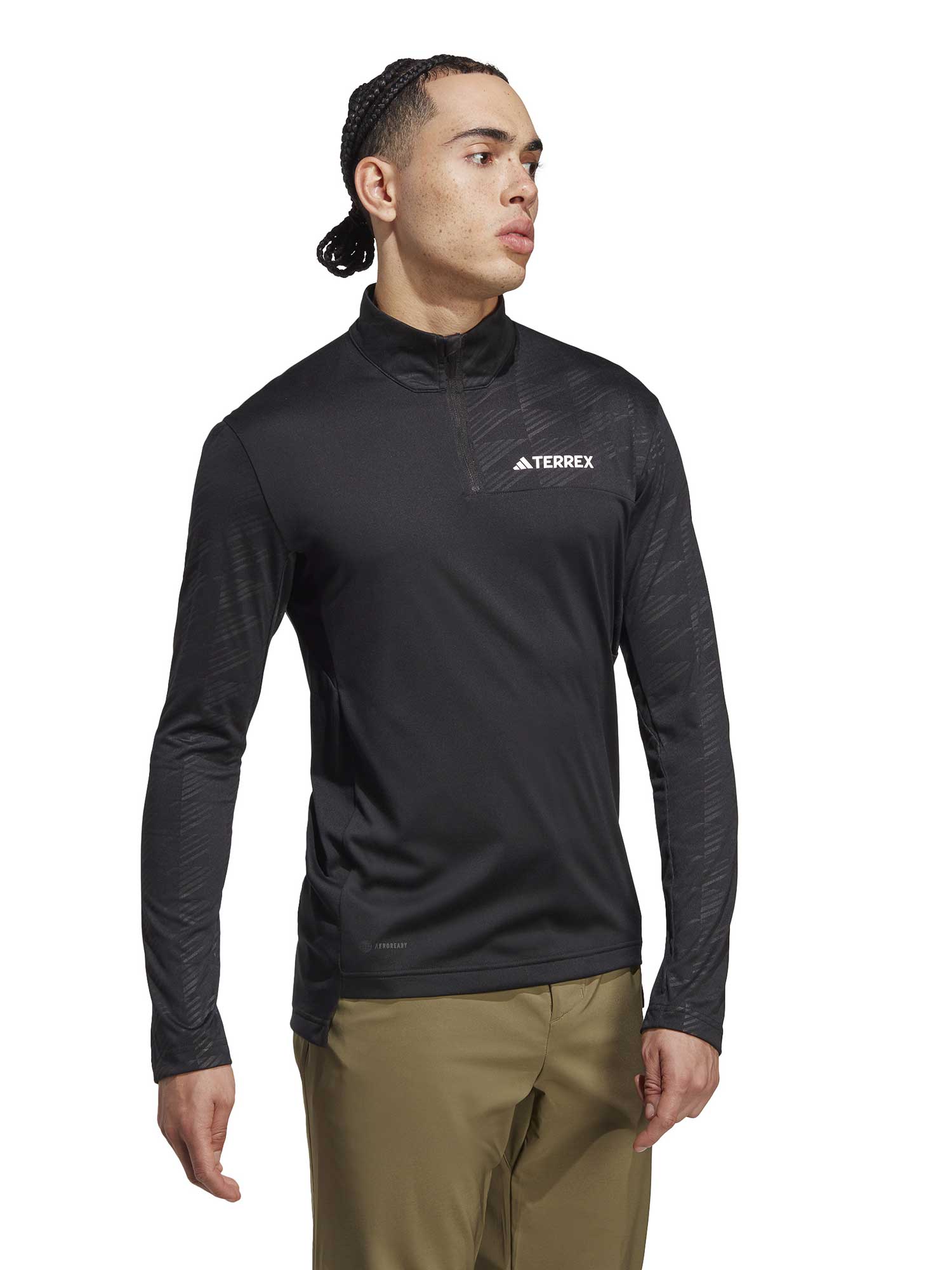 ADIDAS PERFORMANCE Блуза Terrex Multi Half-Zip Long-Sleeve Top