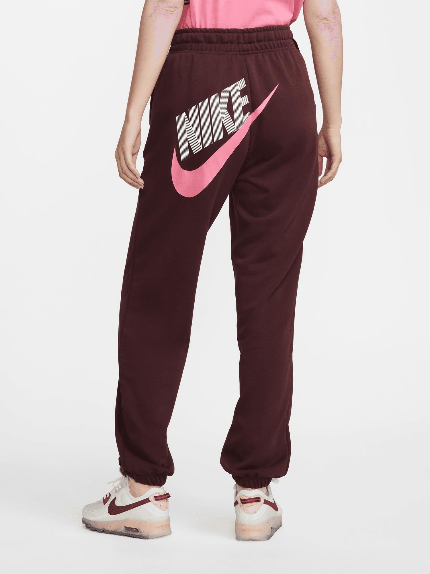 NIKE Спортно долнище W FT FLC OS DNC